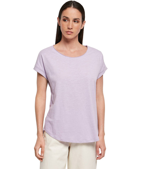 BY036 Women's long slub tee
