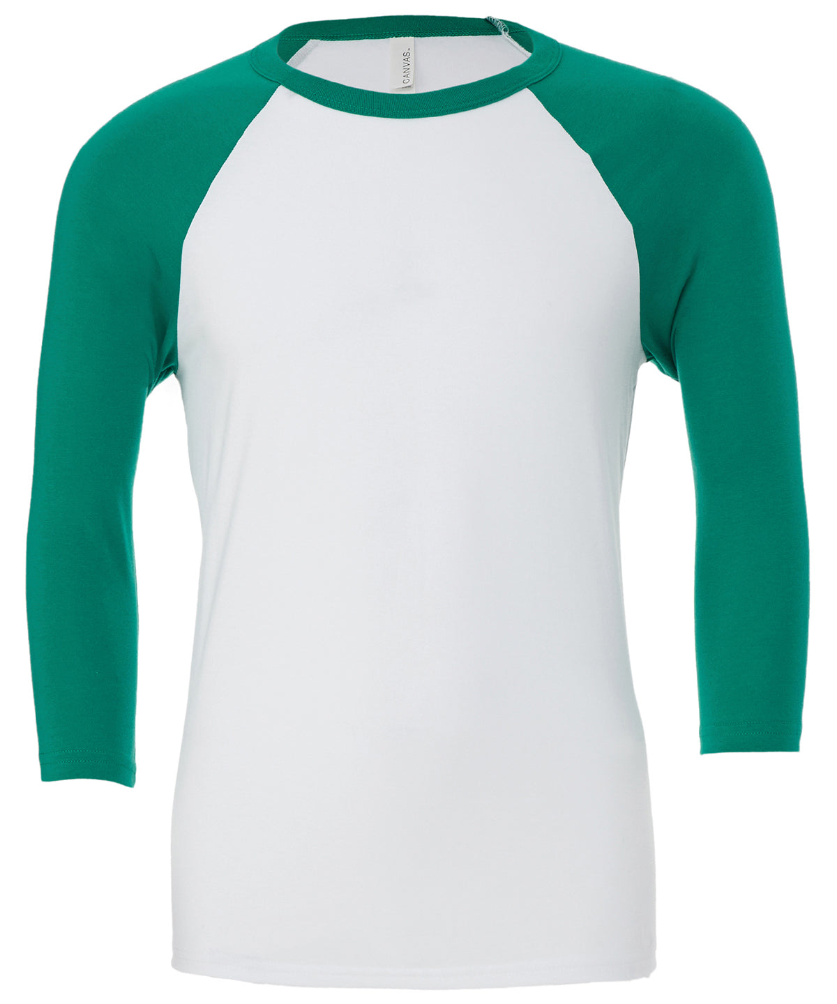 BE100 - Unisex triblend ¾ sleeve baseball t-shirt