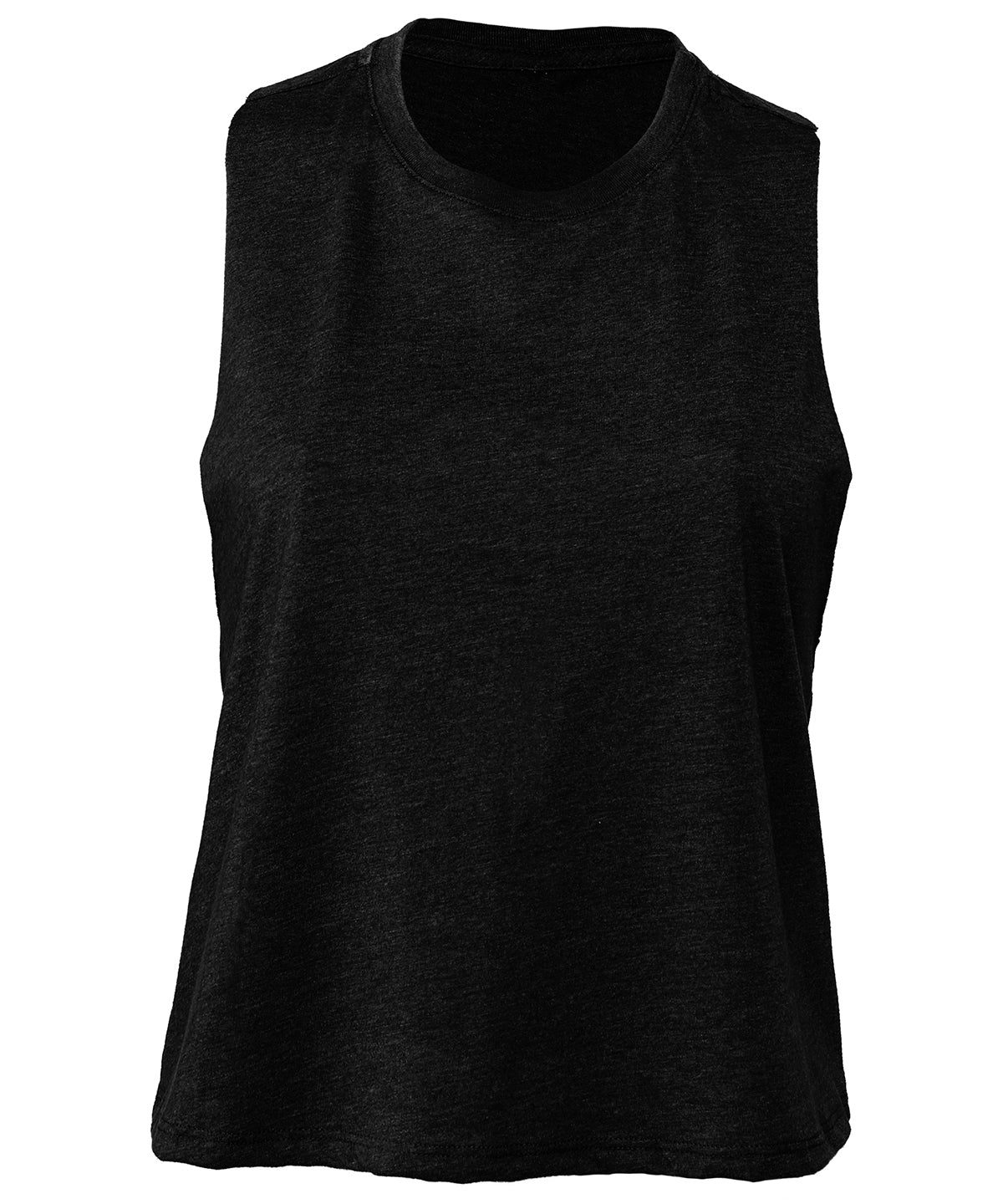 BE127 - Women's racerback cropped tank