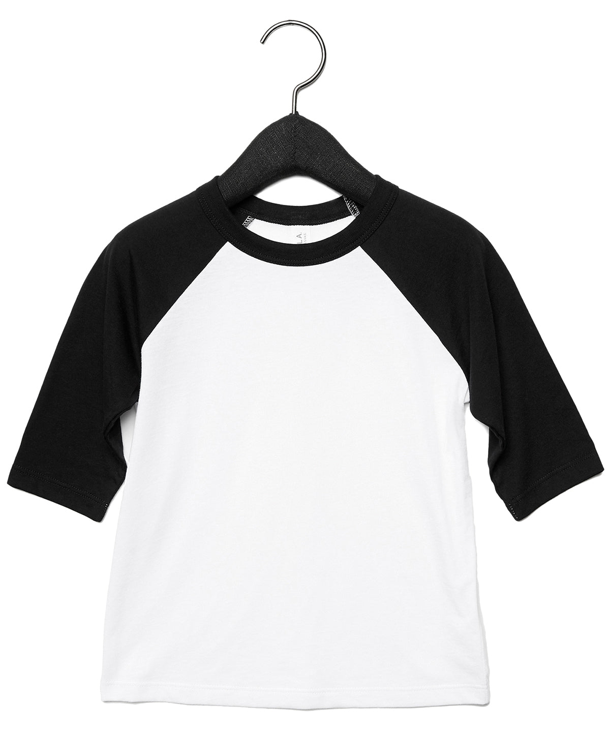 BE217 Toddler ¾ sleeve baseball tee