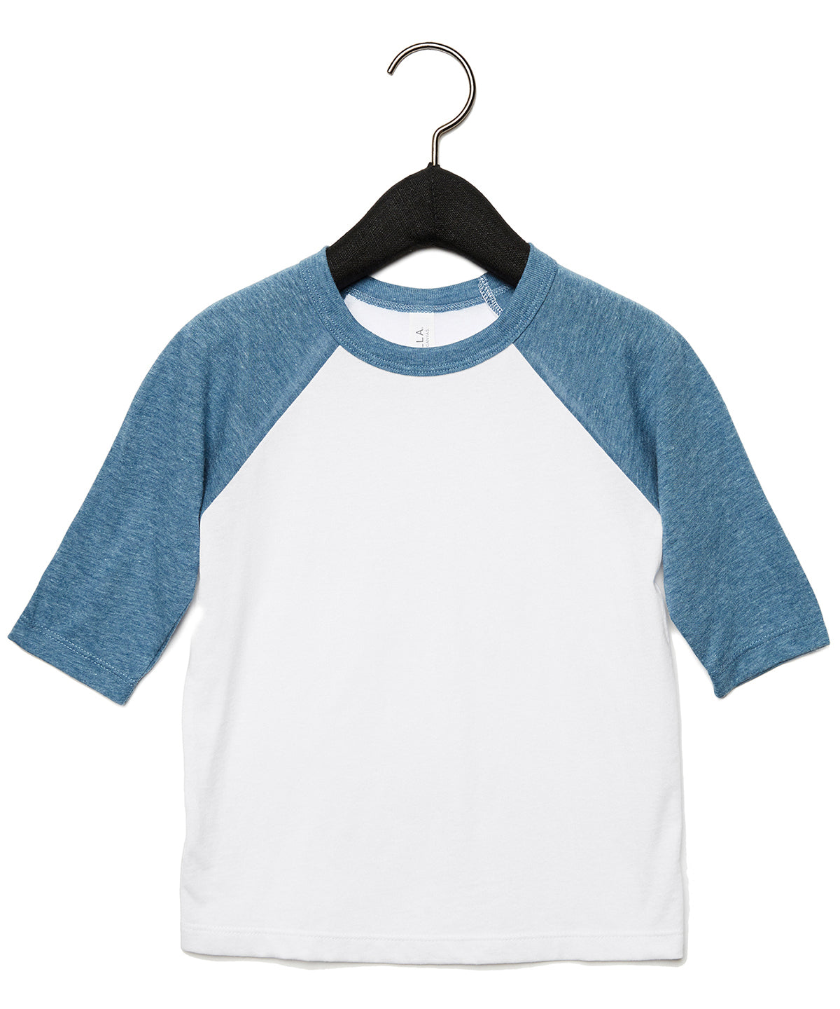 BE217 Toddler ¾ sleeve baseball tee
