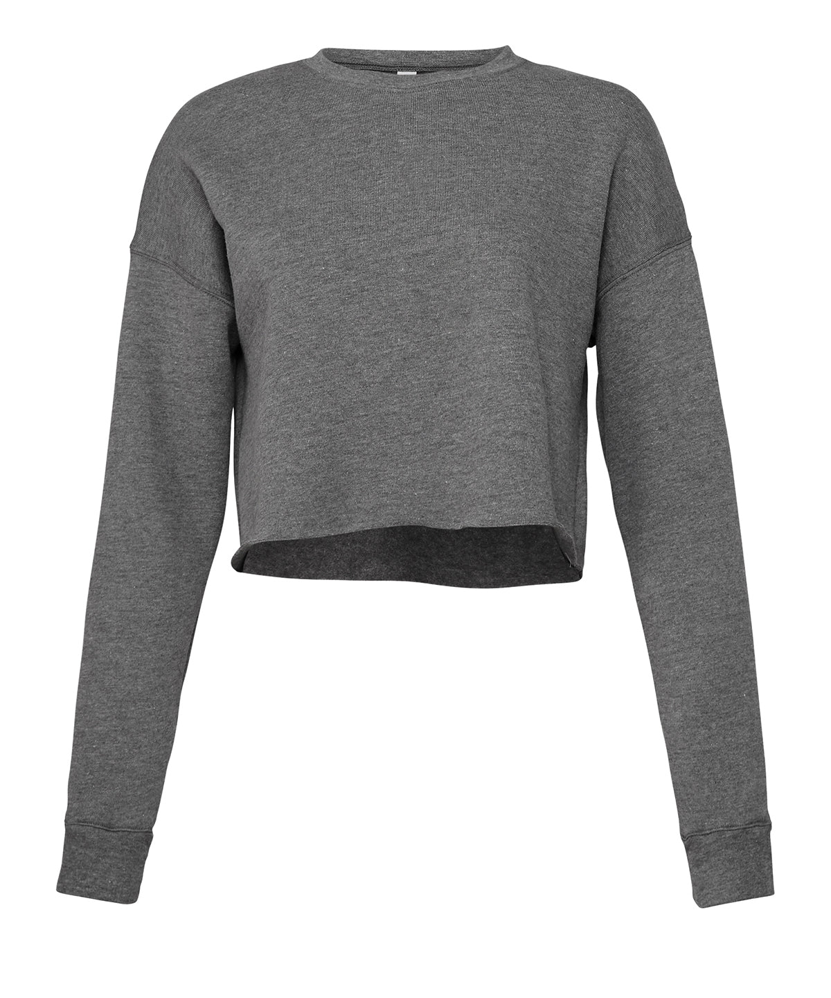 BE221 Women's cropped crew fleece