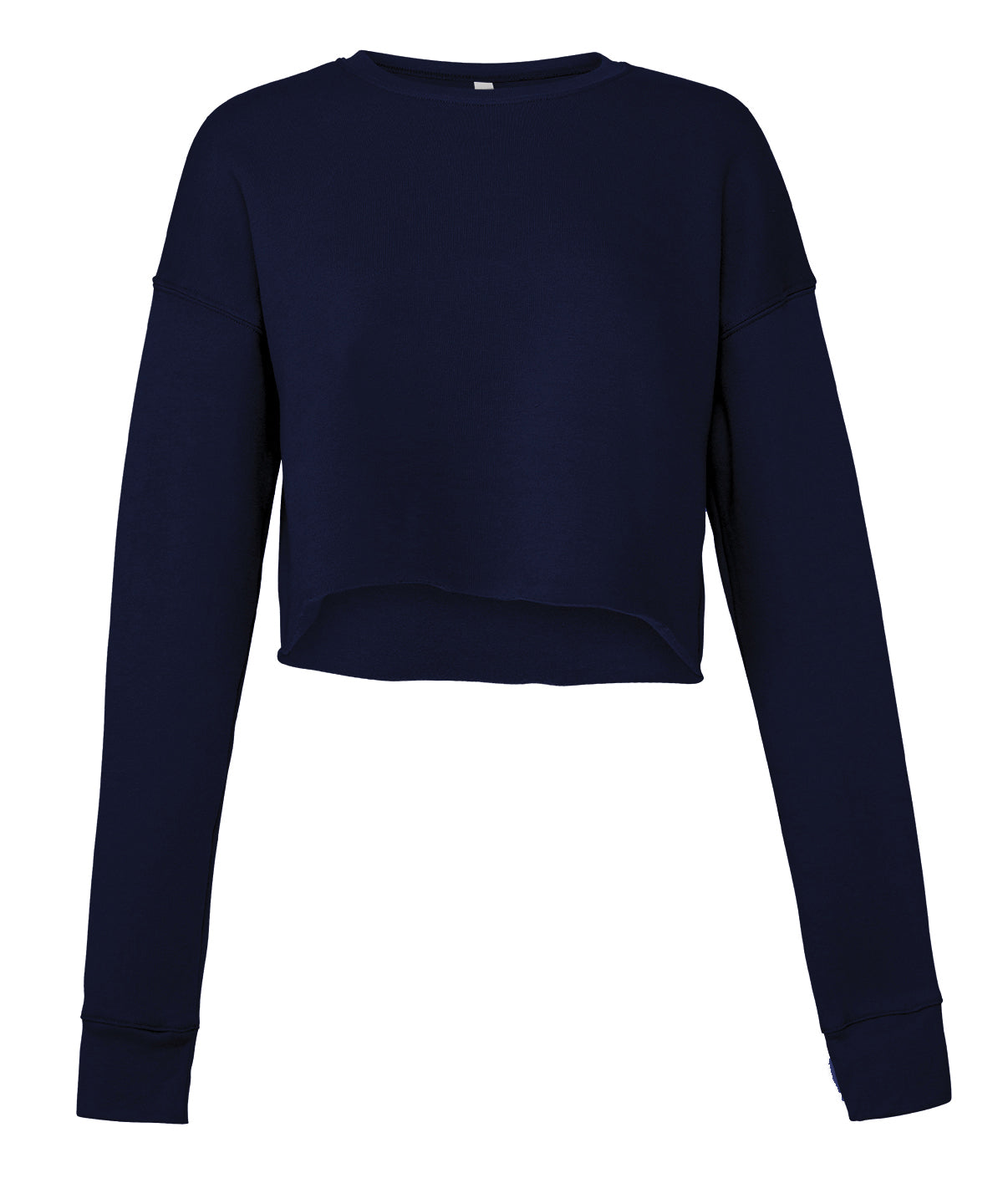 BE221 Women's cropped crew fleece