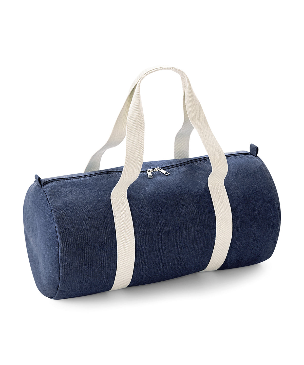 BG646 Denim barrel bag