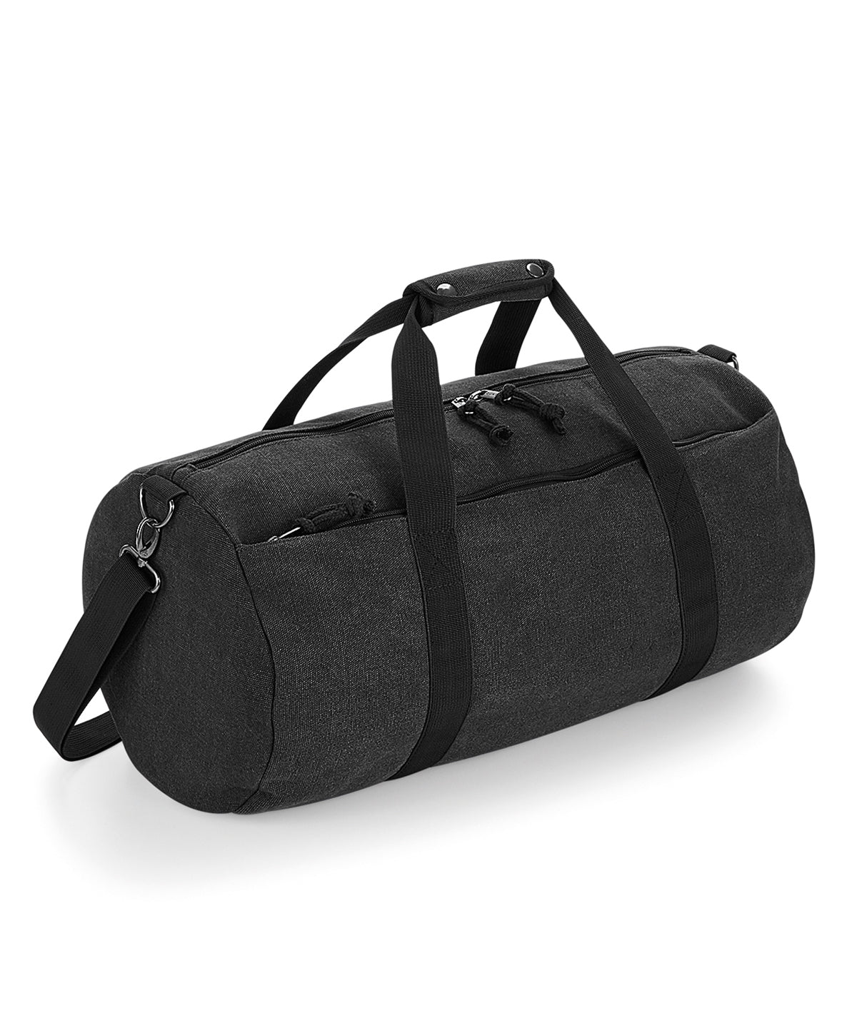 BG655 Vintage canvas barrel bag