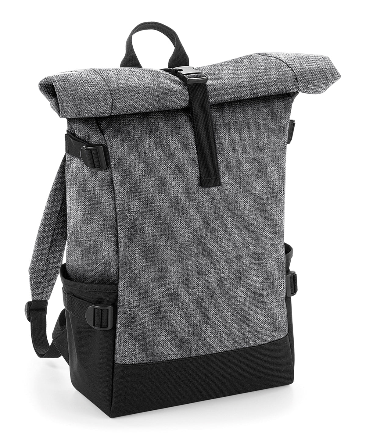 BG858 Block roll-top backpack