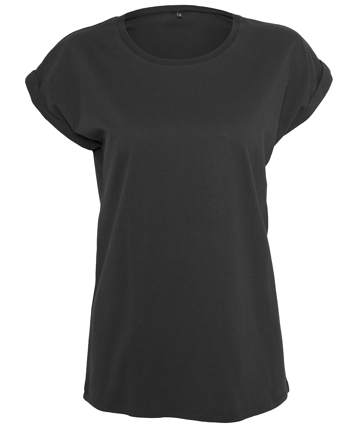 BY021  Women's extended shoulder tee