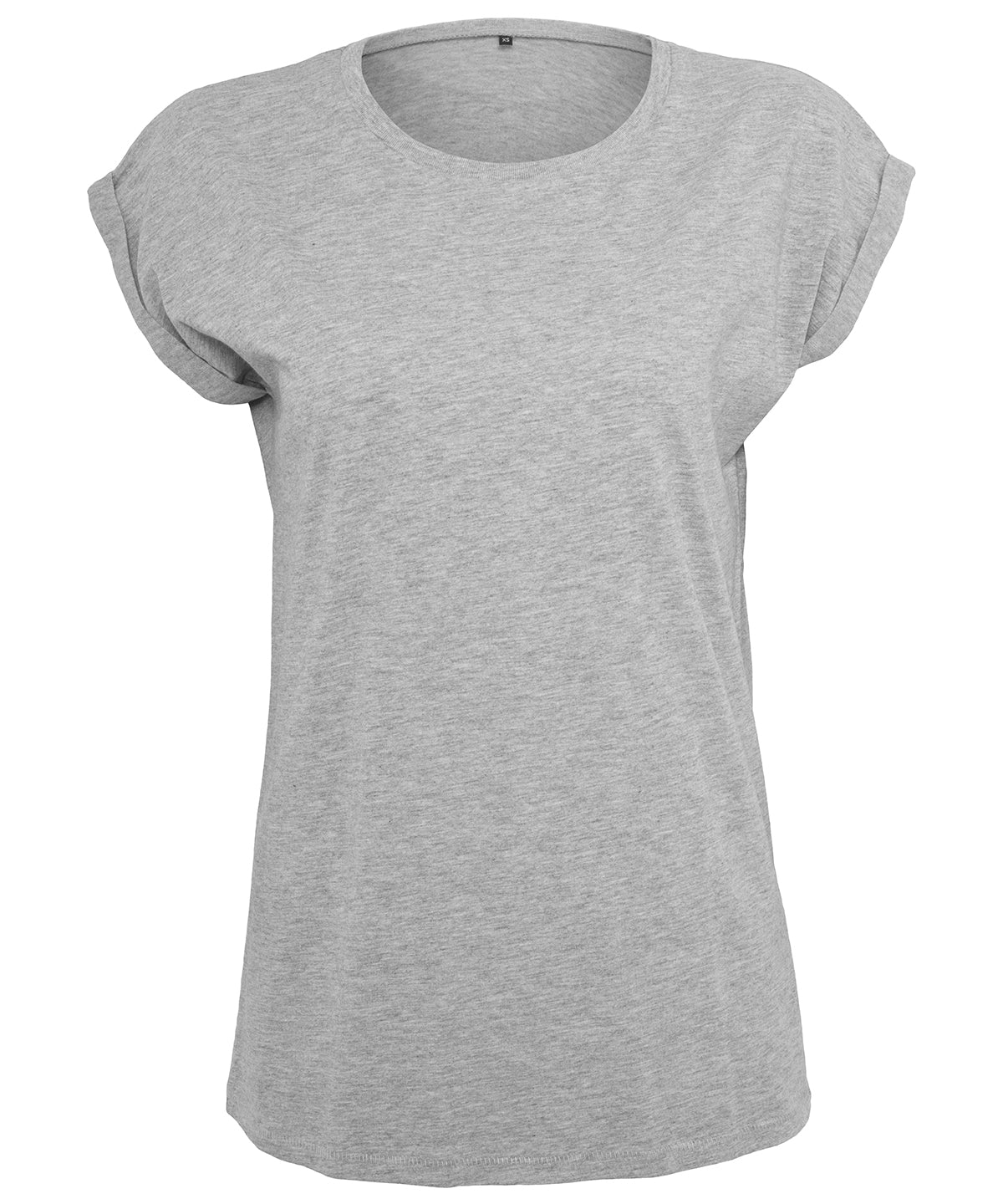 BY021  Women's extended shoulder tee
