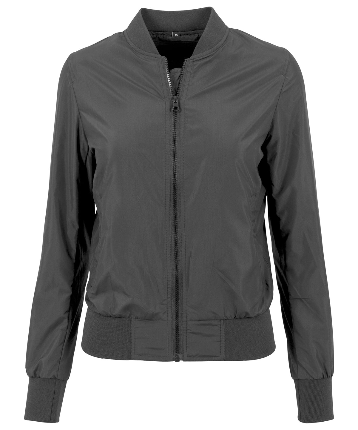 BY044 Women's nylon bomber jacket