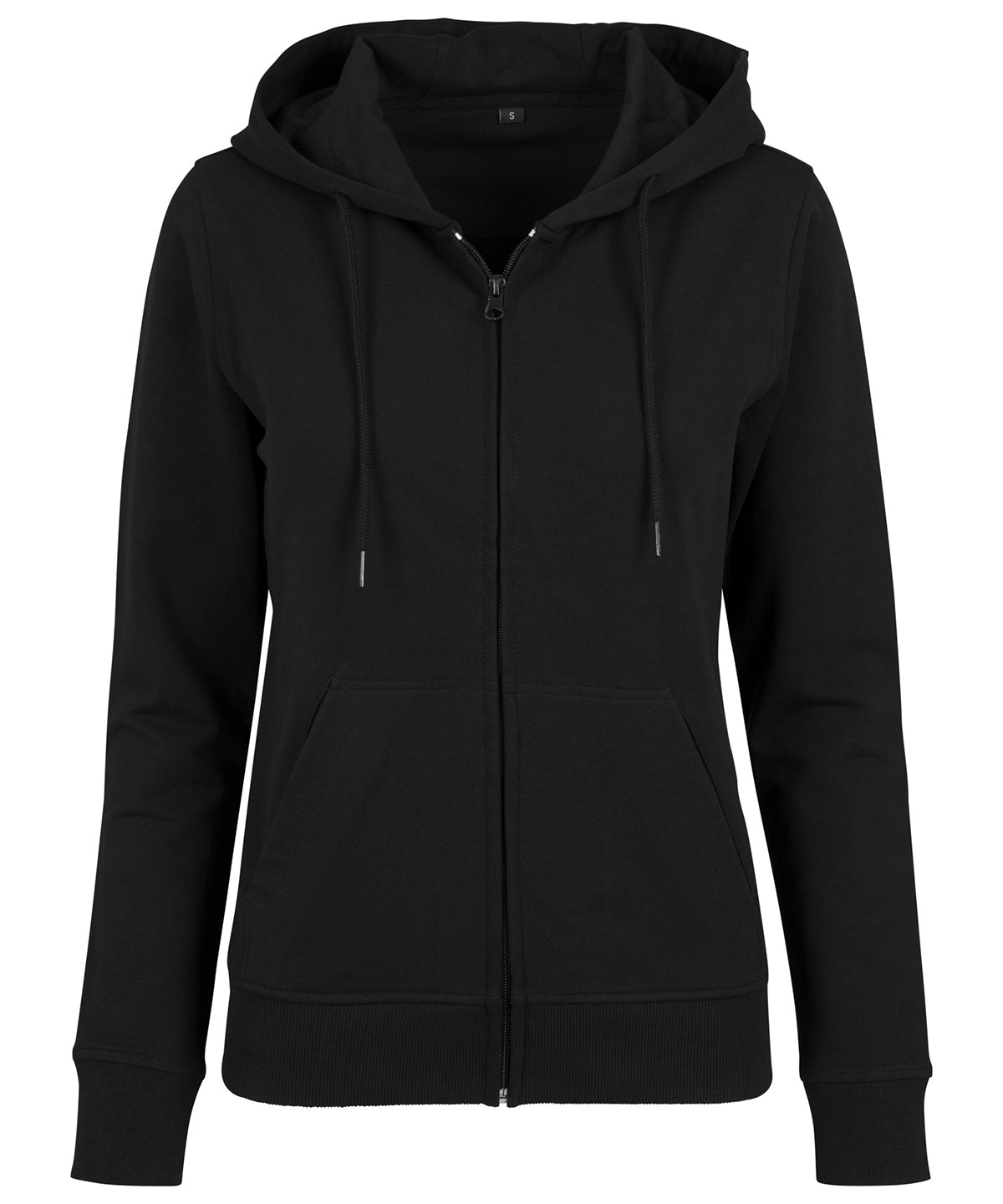 BY069 Women's terry zip hoodie