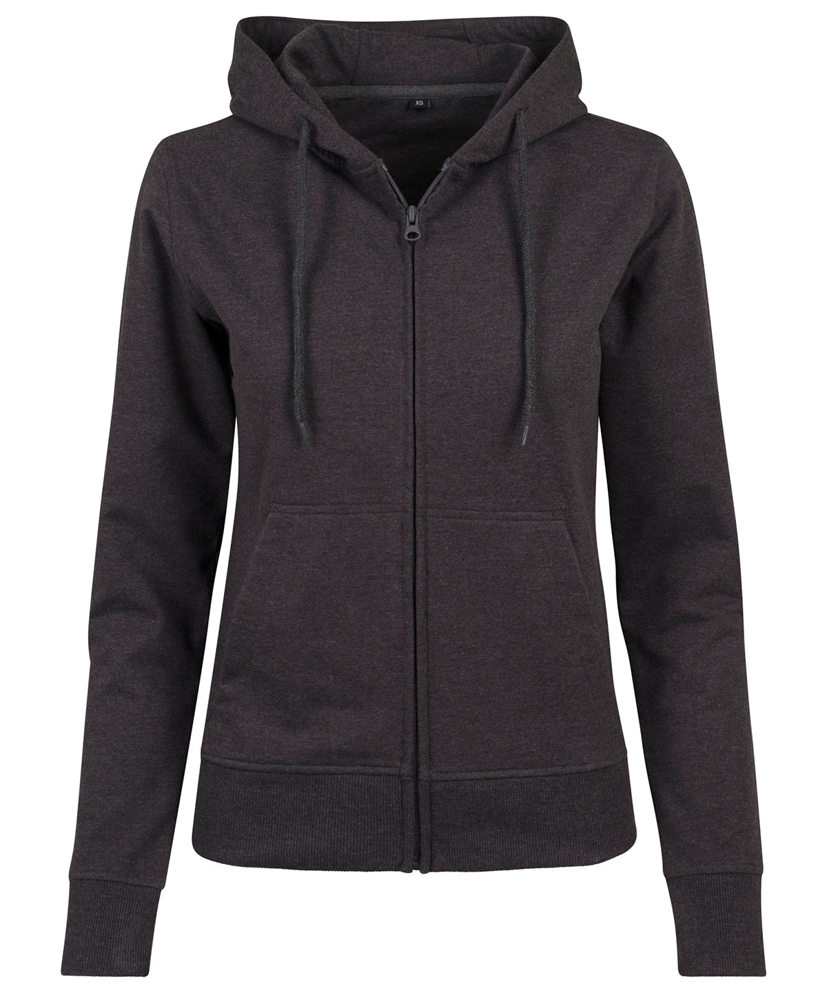 BY069 Women's terry zip hoodie
