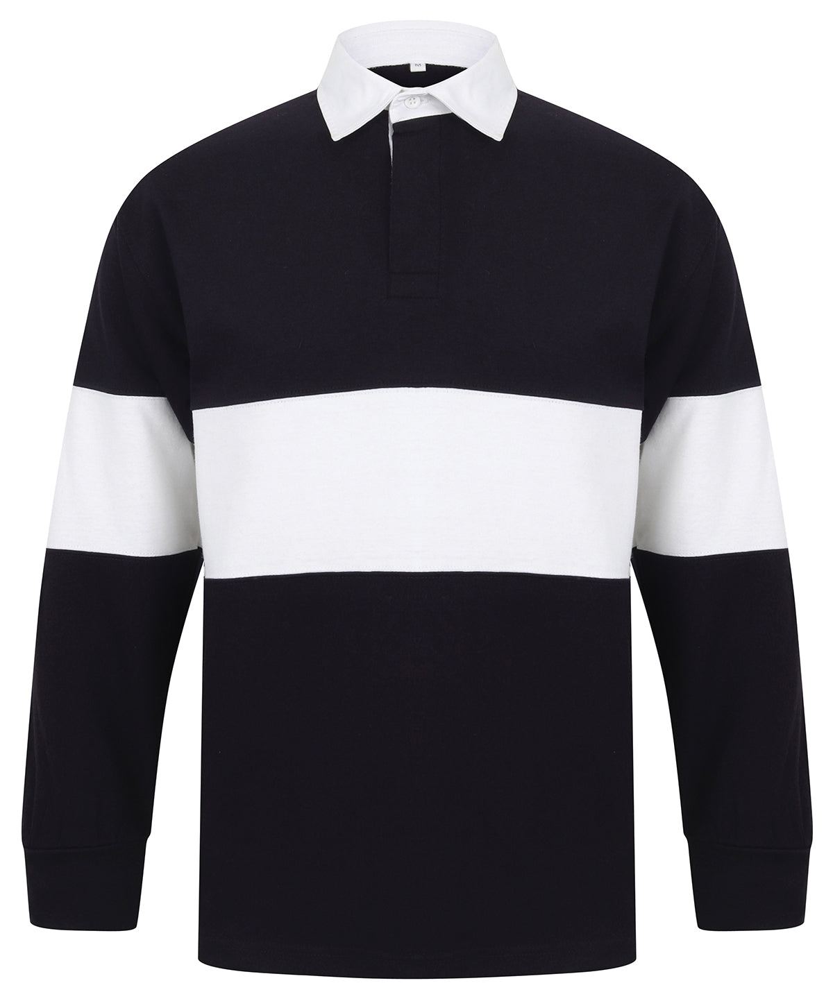 FR07M Panelled rugby shirt