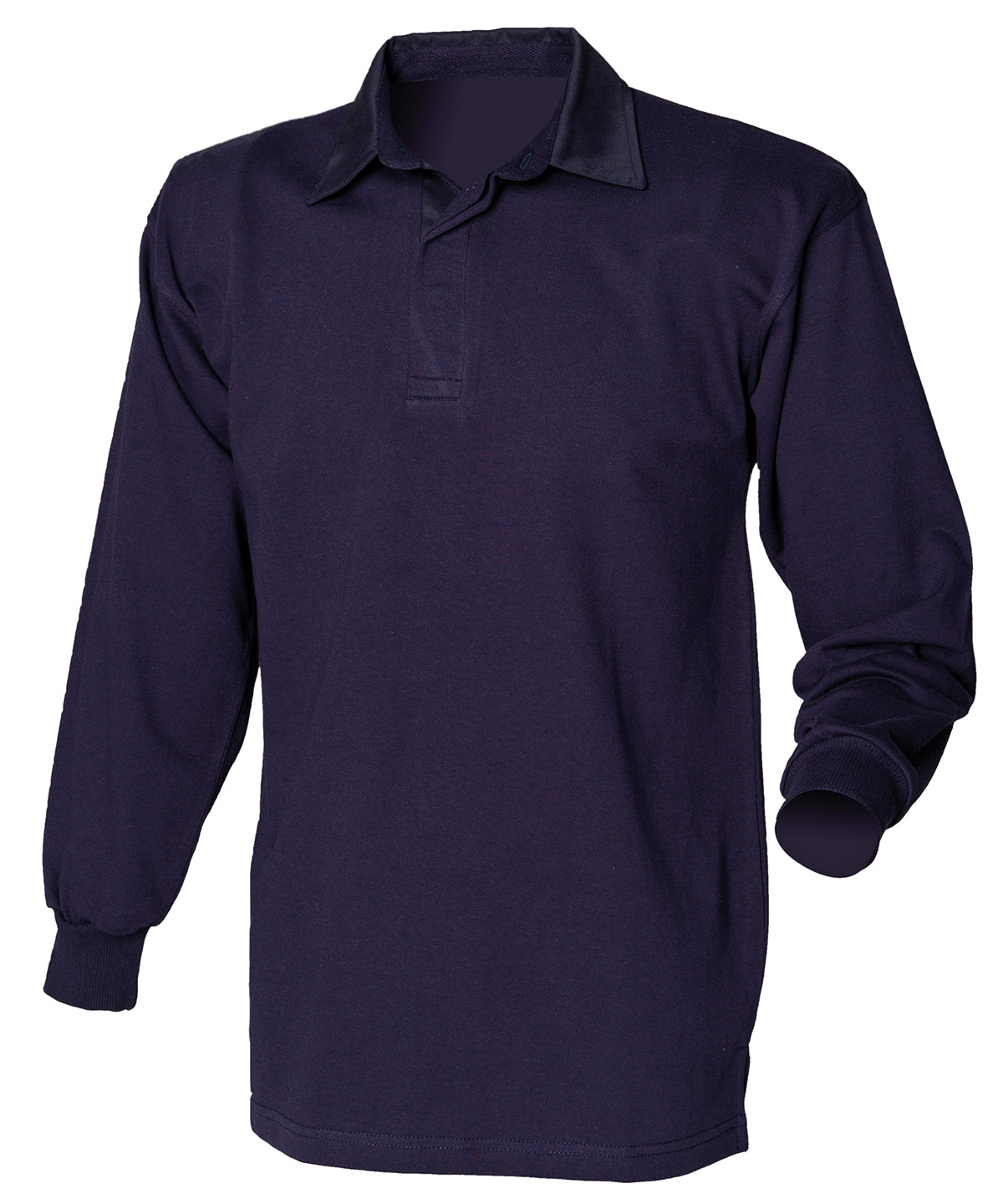 FR100 Long sleeve plain rugby shirt