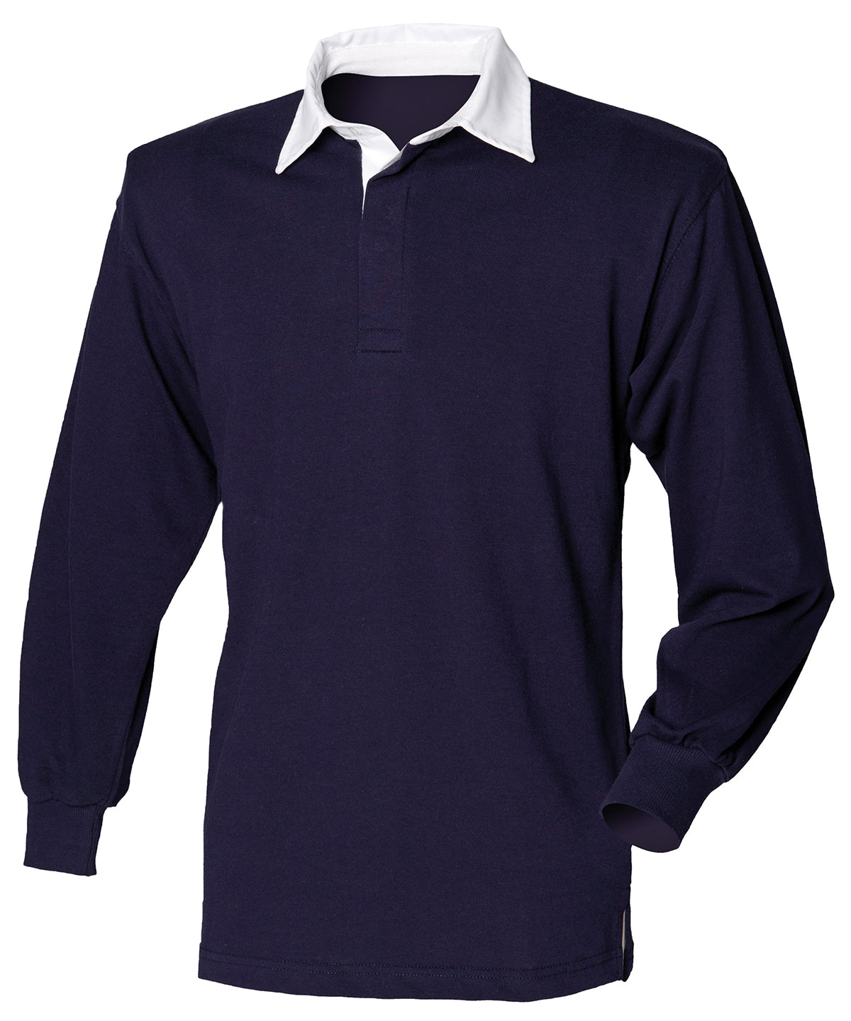 FR100 Long sleeve plain rugby shirt
