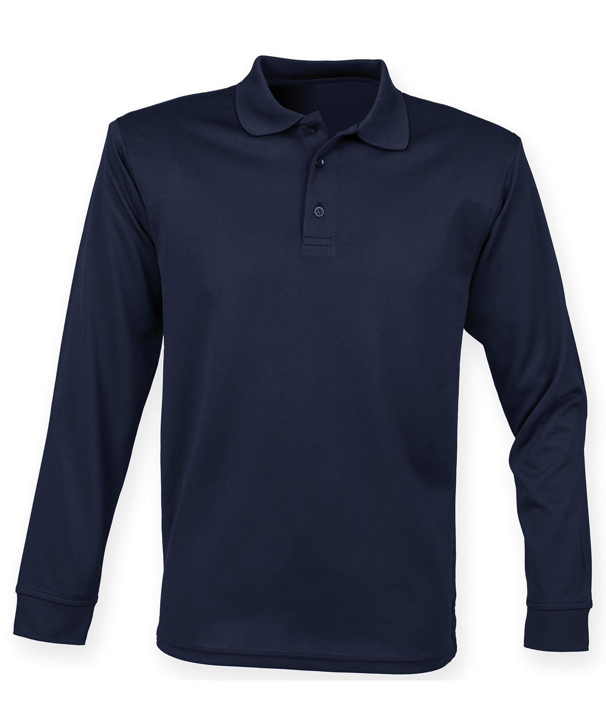 HB478 Long sleeve Coolplus® polo shirt