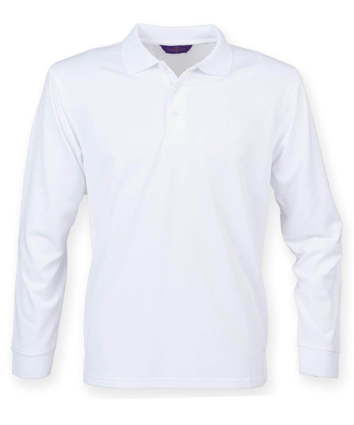 HB478 Long sleeve Coolplus® polo shirt