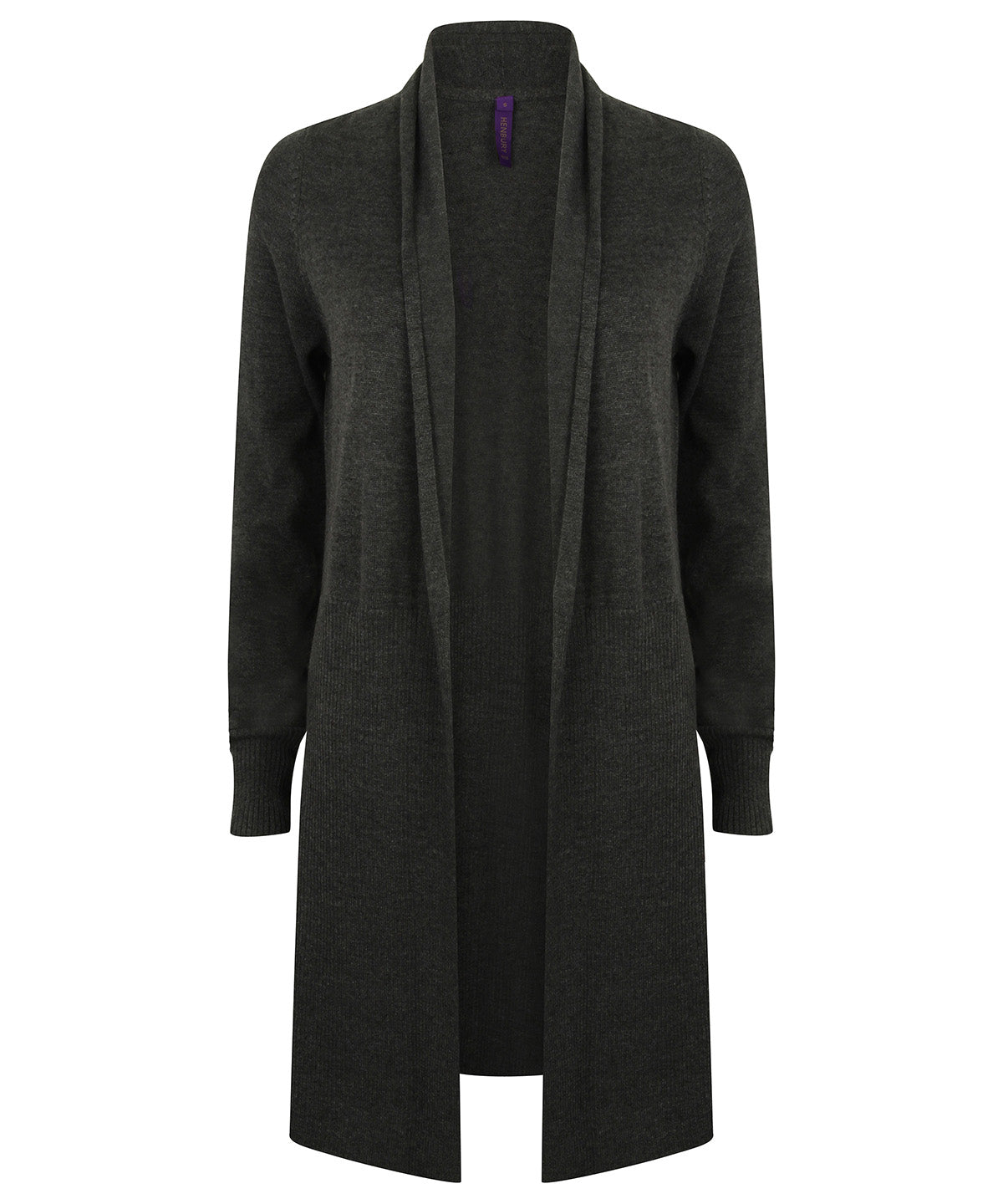 HB719 Women's longline open cardigan