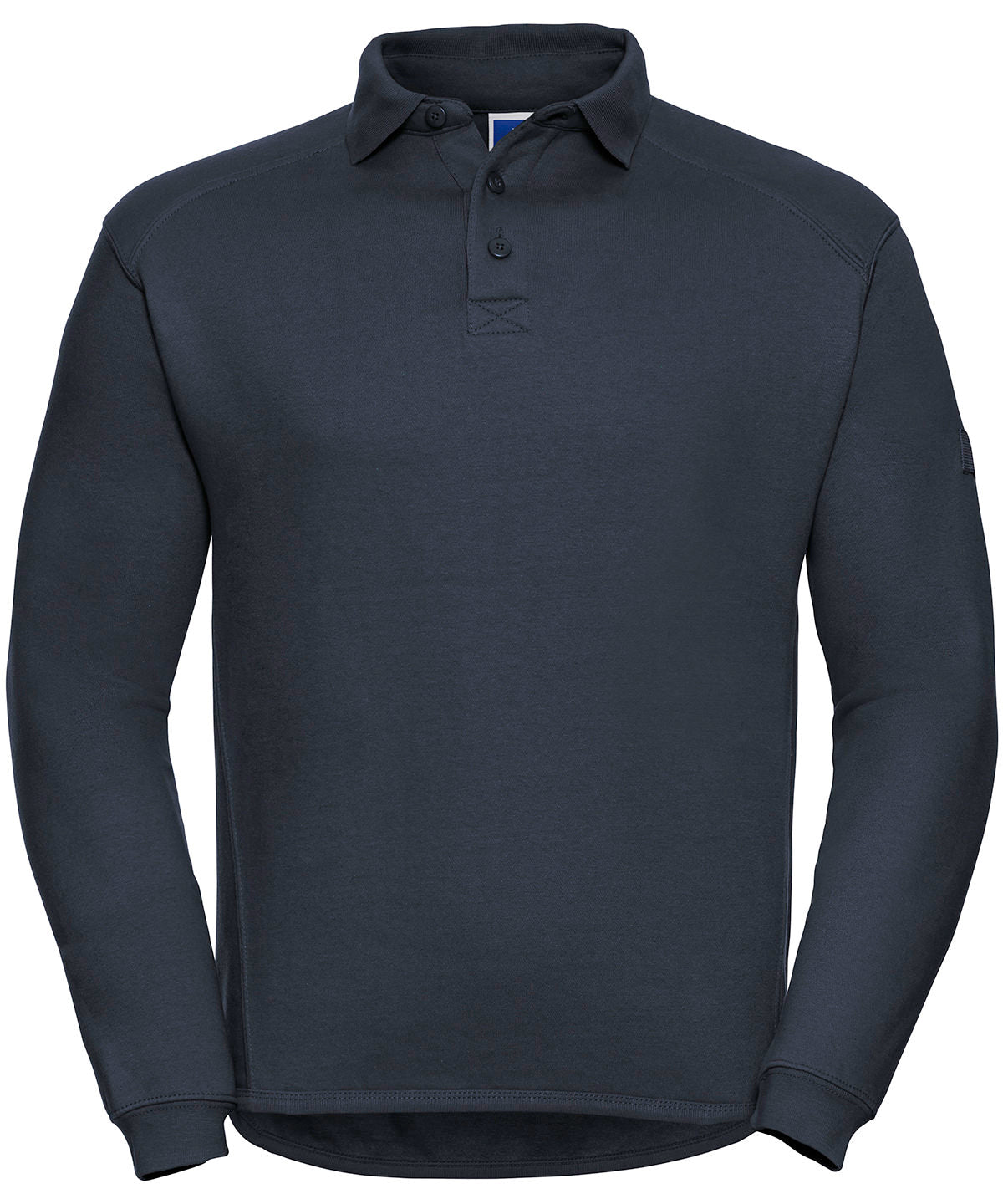 J012M Heavy-duty collar sweatshirt