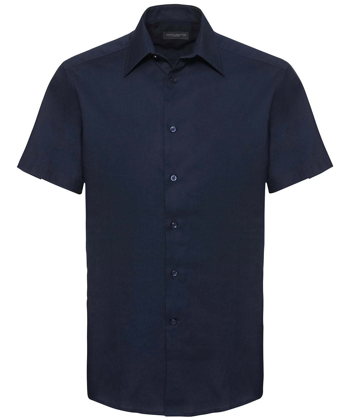 J923M Short sleeve easycare tailored Oxford shirt