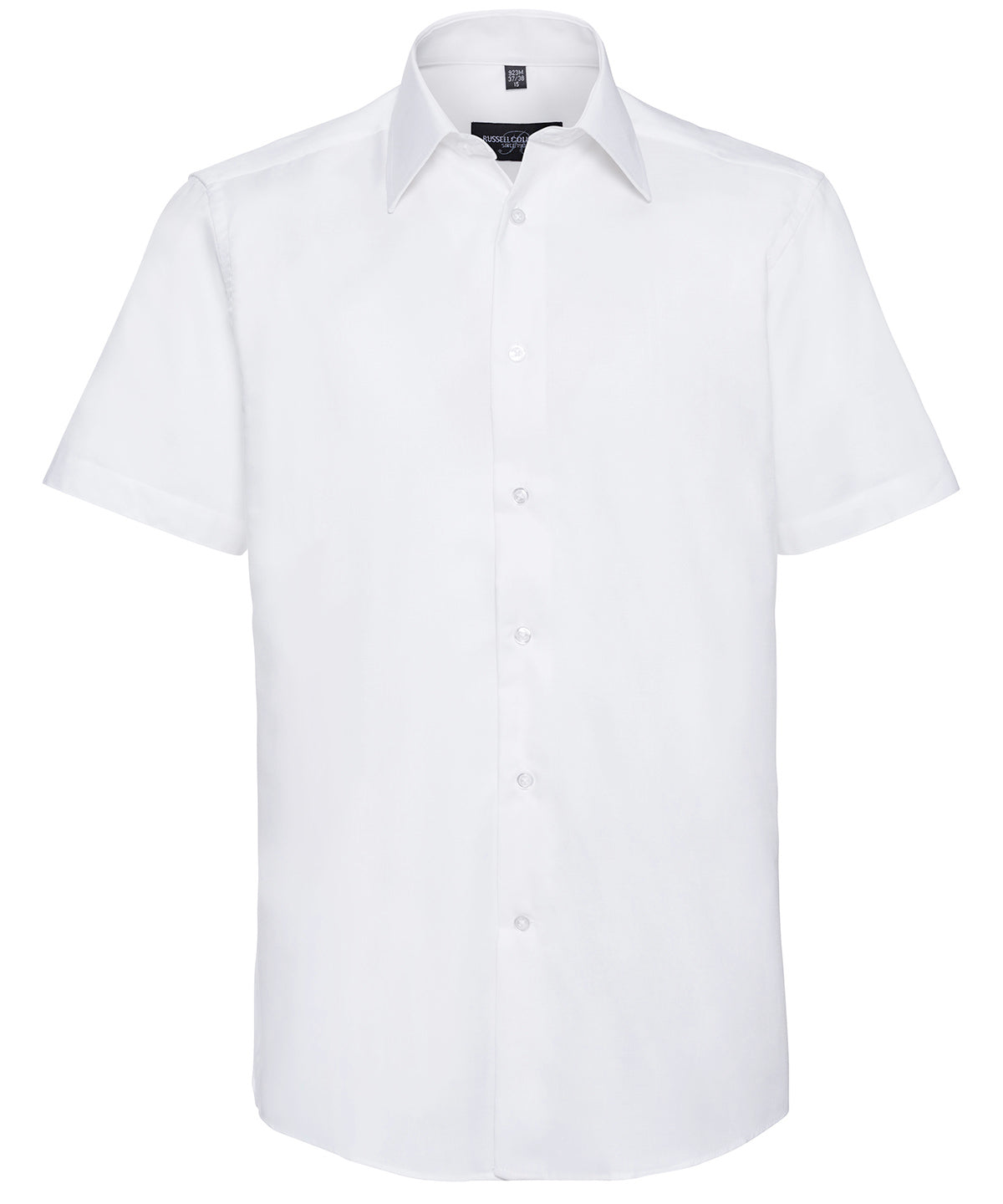 J923M Short sleeve easycare tailored Oxford shirt