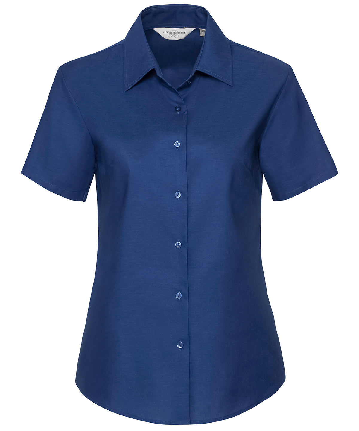 J933F  Women's short sleeve Oxford shirt