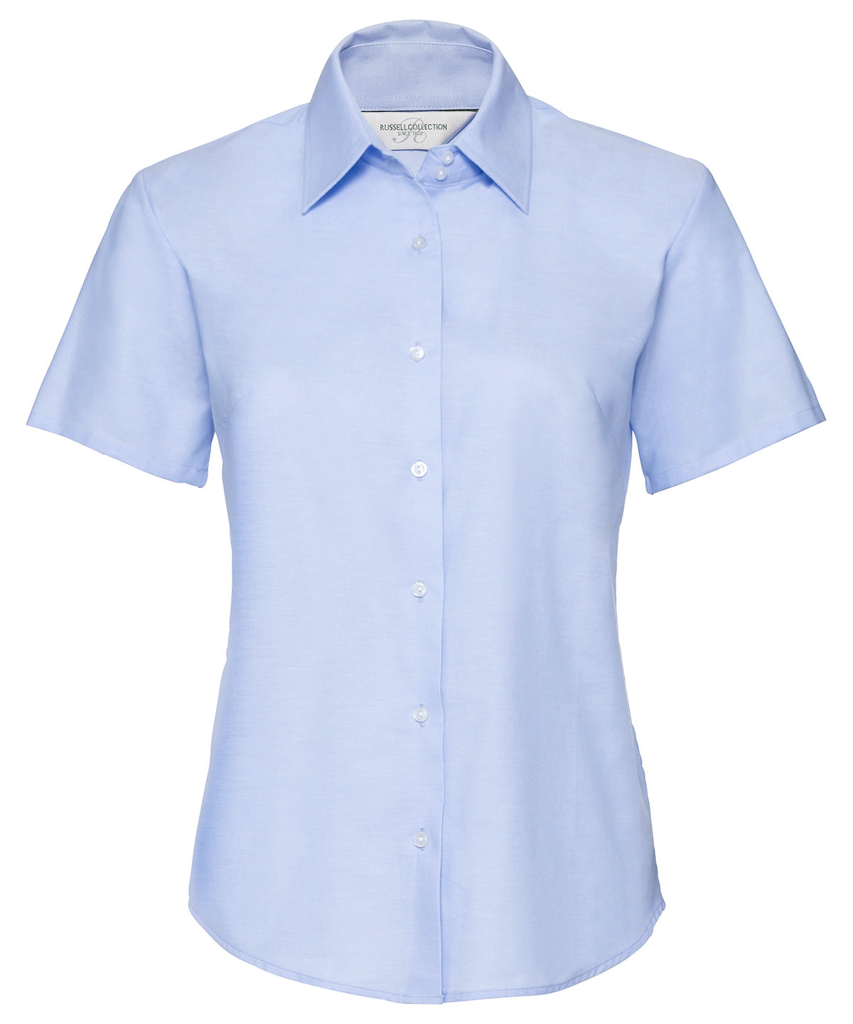 J933F  Women's short sleeve Oxford shirt