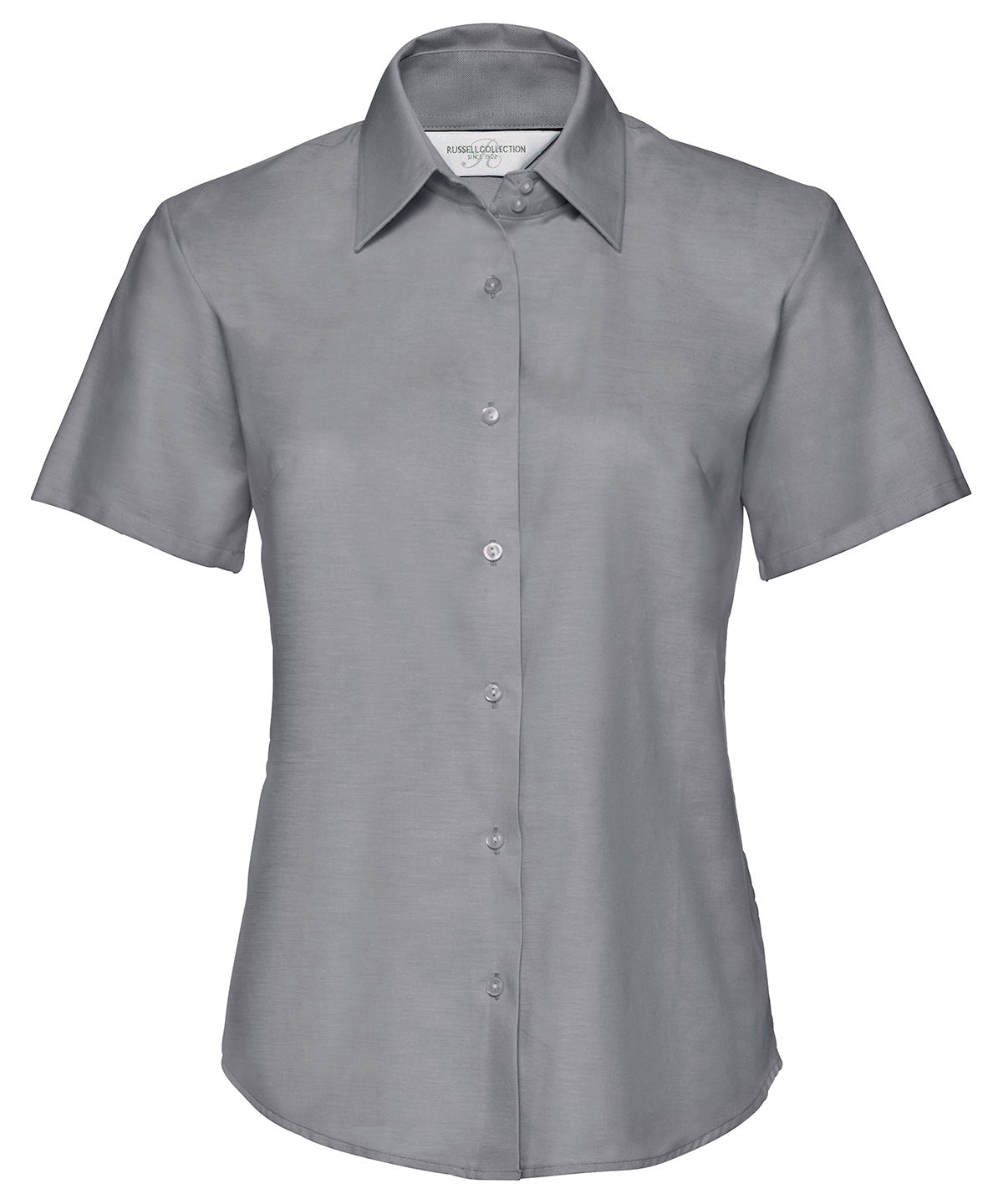 J933F  Women's short sleeve Oxford shirt