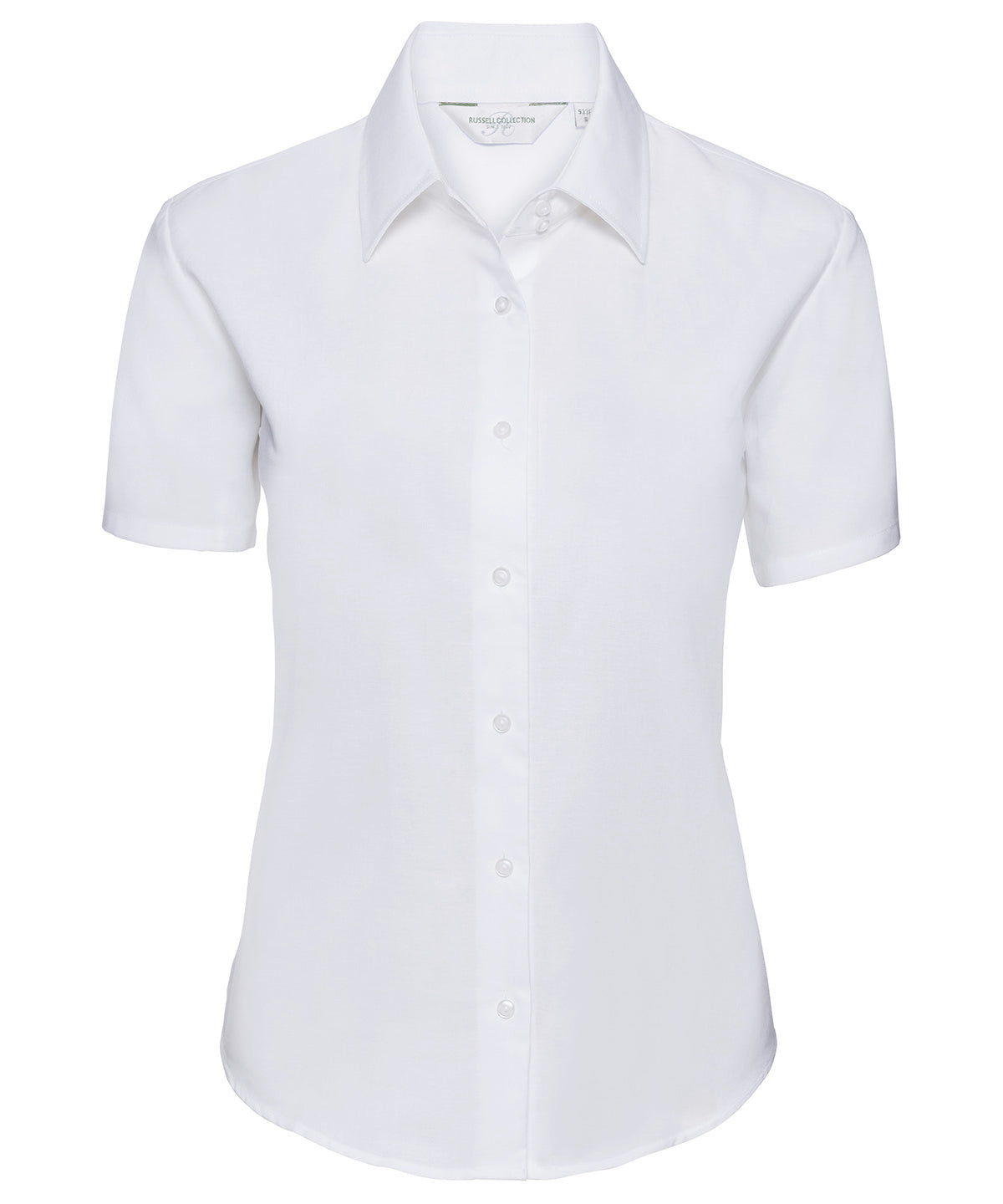 J933F  Women's short sleeve Oxford shirt