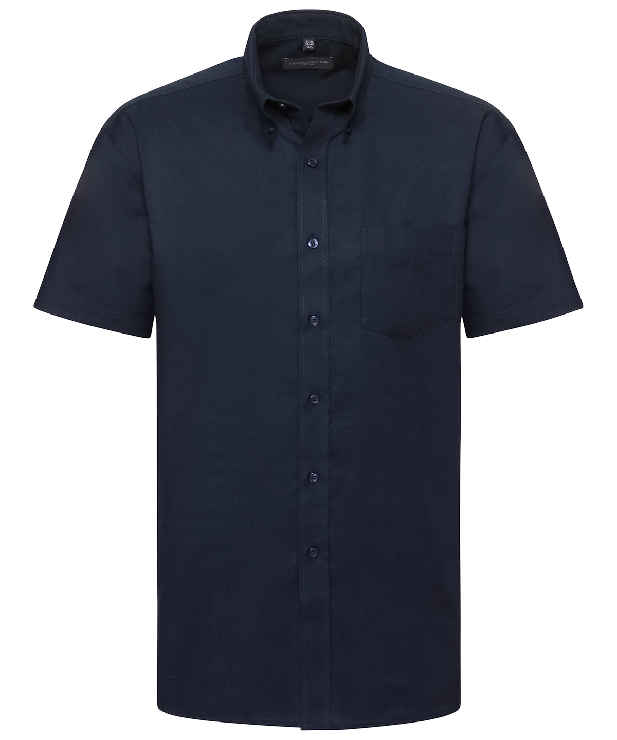 J933M Short sleeve easycare Oxford shirt