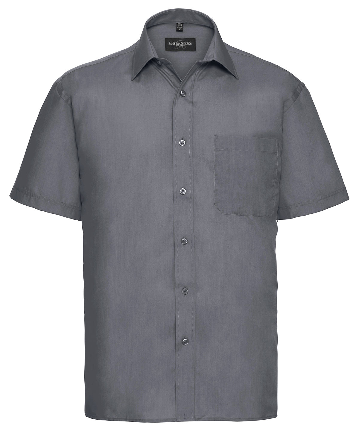 J935M Short sleeve polycotton easycare poplin shirt