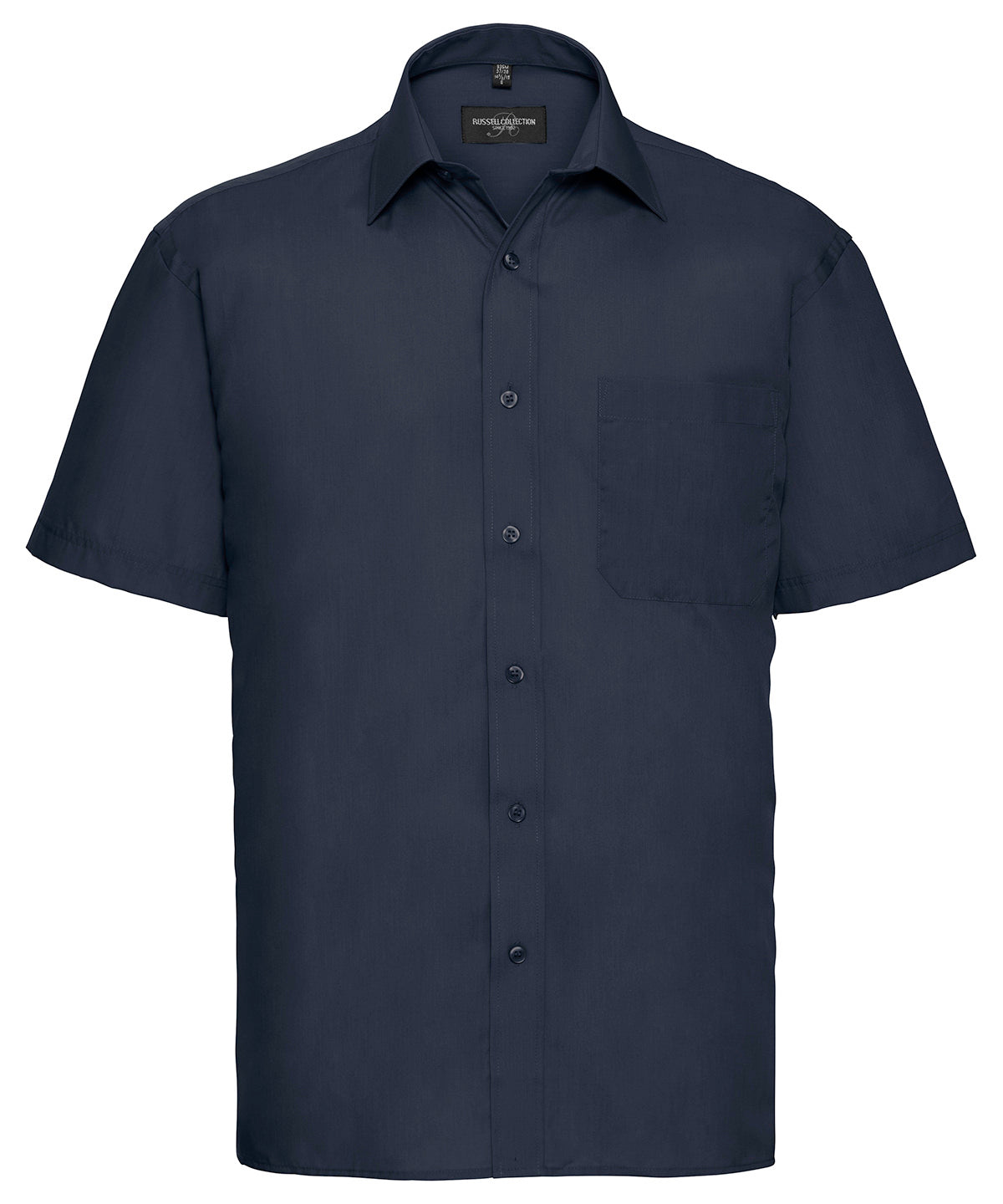 J935M Short sleeve polycotton easycare poplin shirt