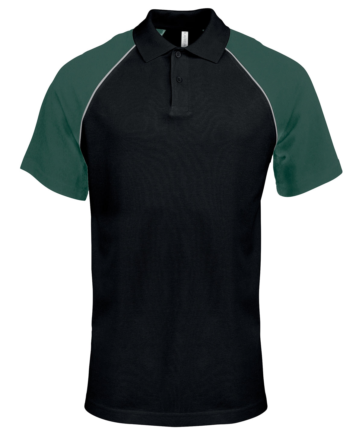 KB226 Polo baseball contrast polo shirt