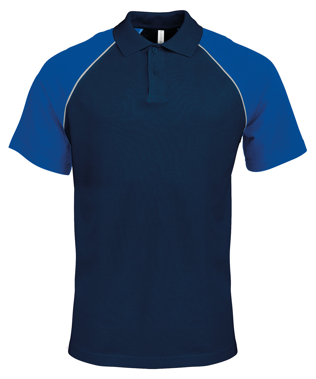 KB226 Polo baseball contrast polo shirt