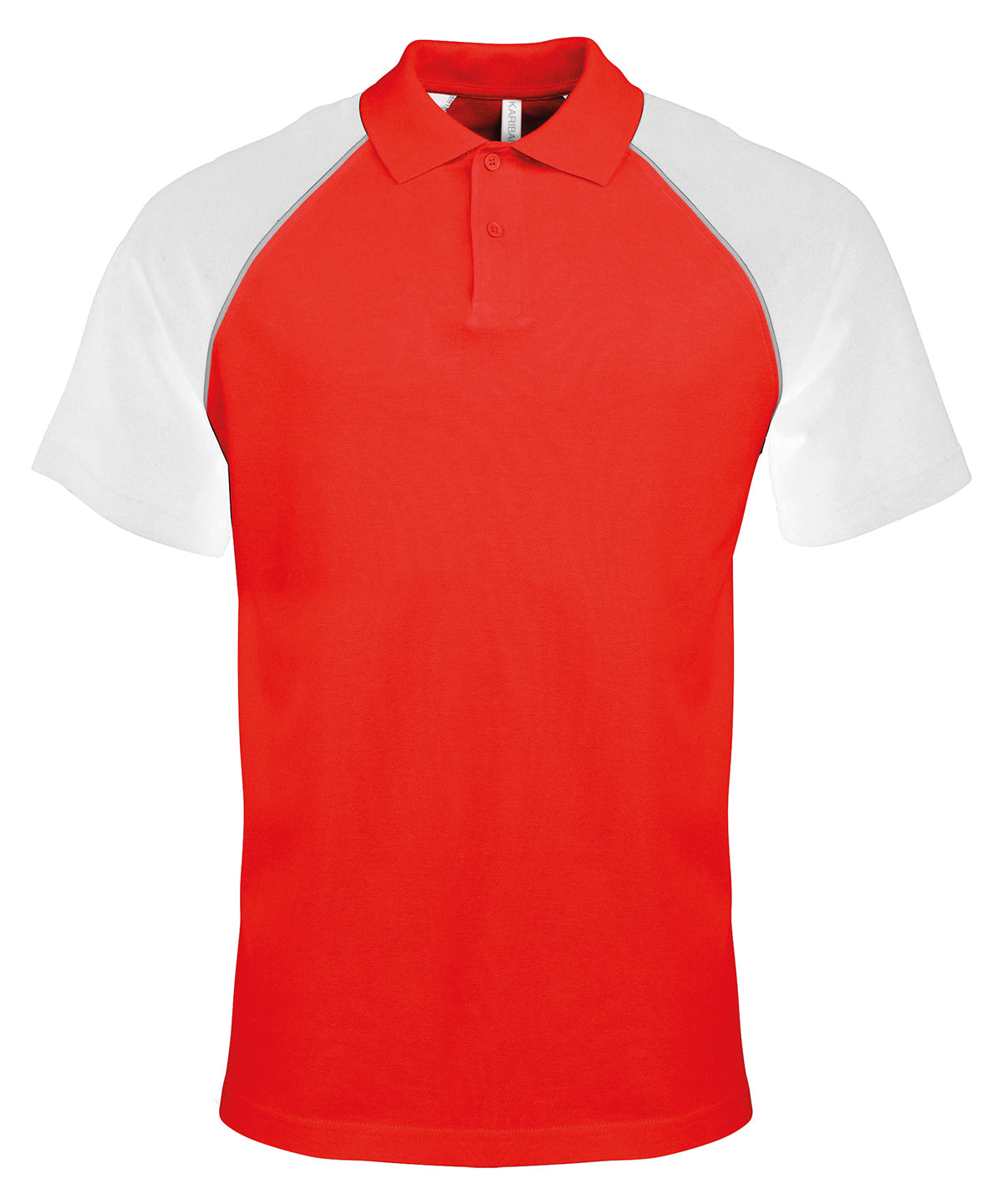 KB226 Polo baseball contrast polo shirt