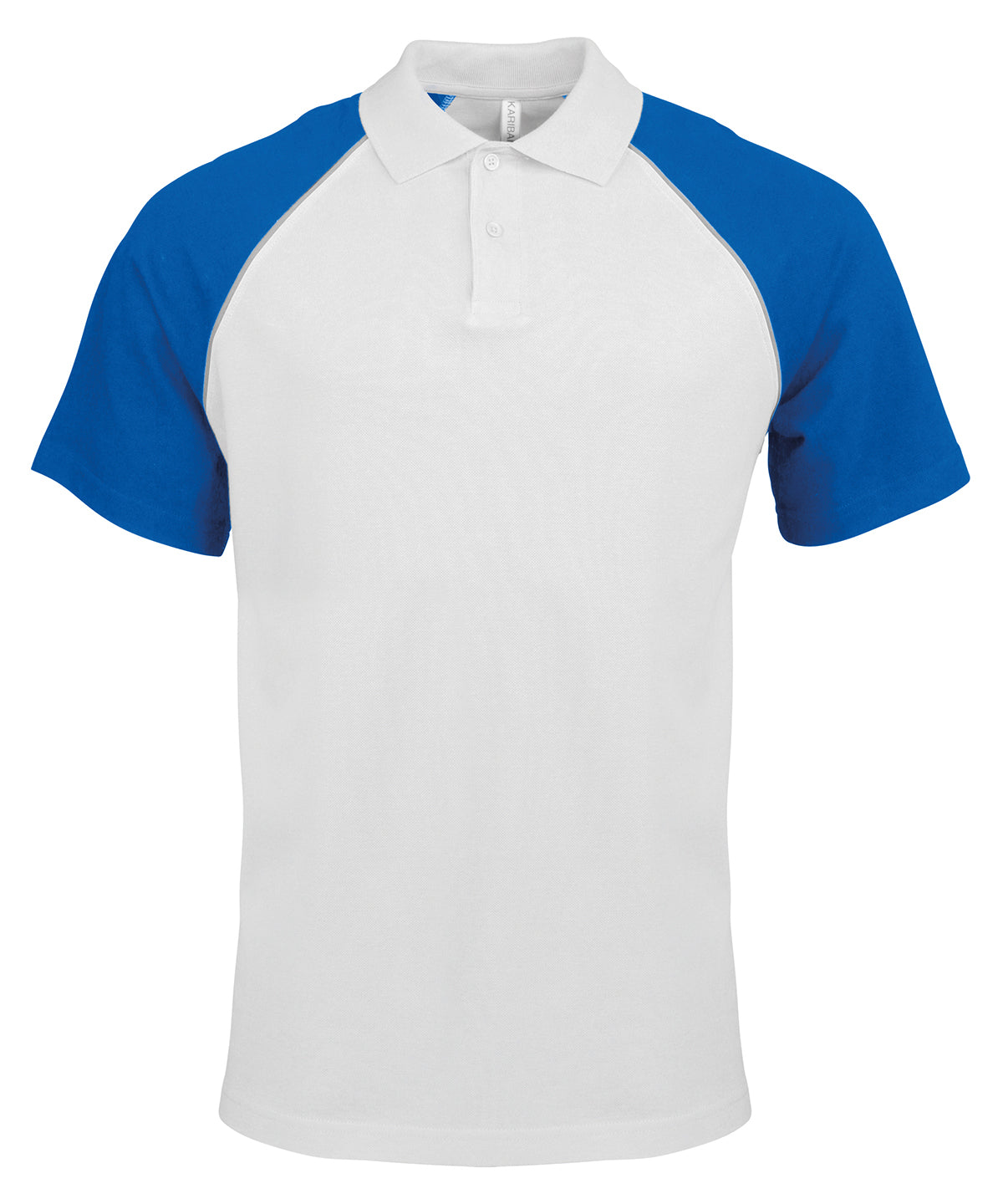 KB226 Polo baseball contrast polo shirt