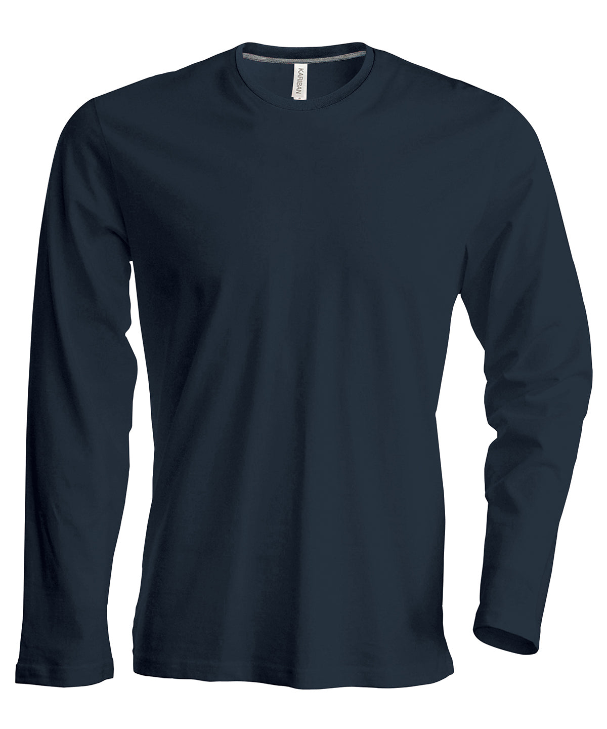 KB359 Men's long-sleeved crew neck T-shirt