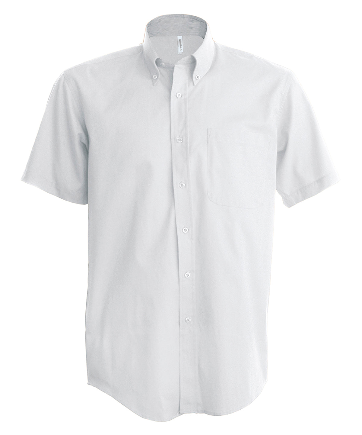 KB535 Men's short-sleeved Oxford shirt