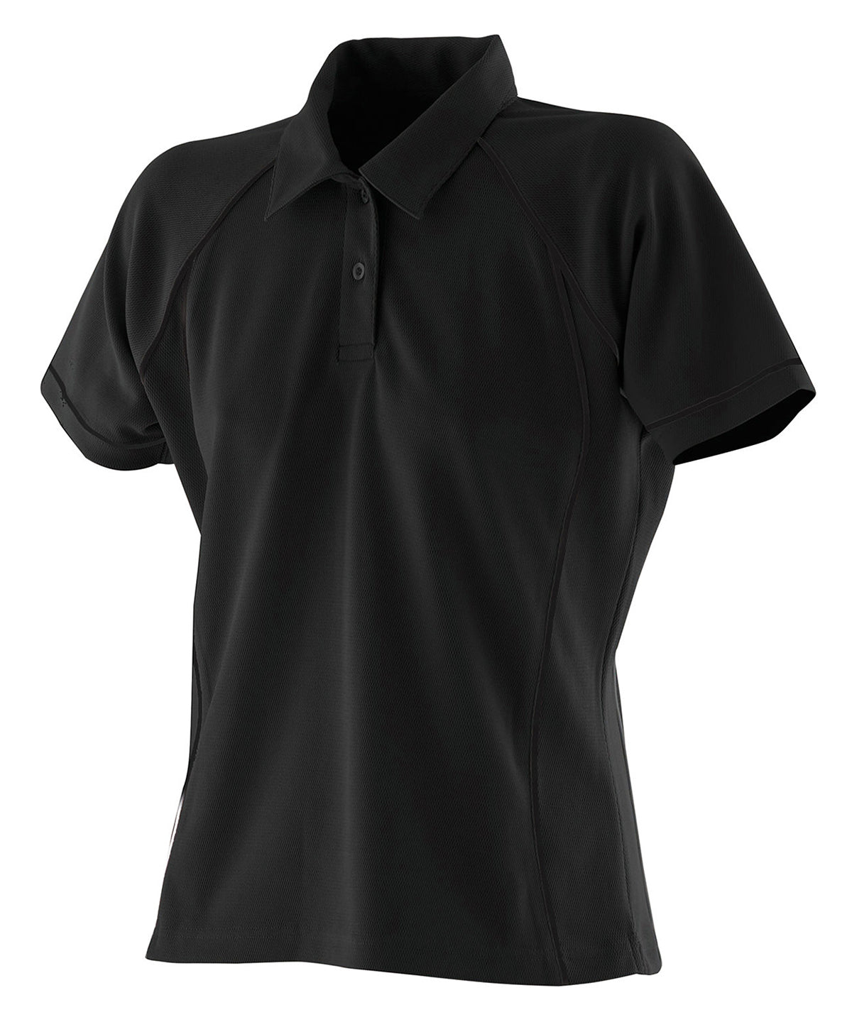 LV371 Women's piped performance polo