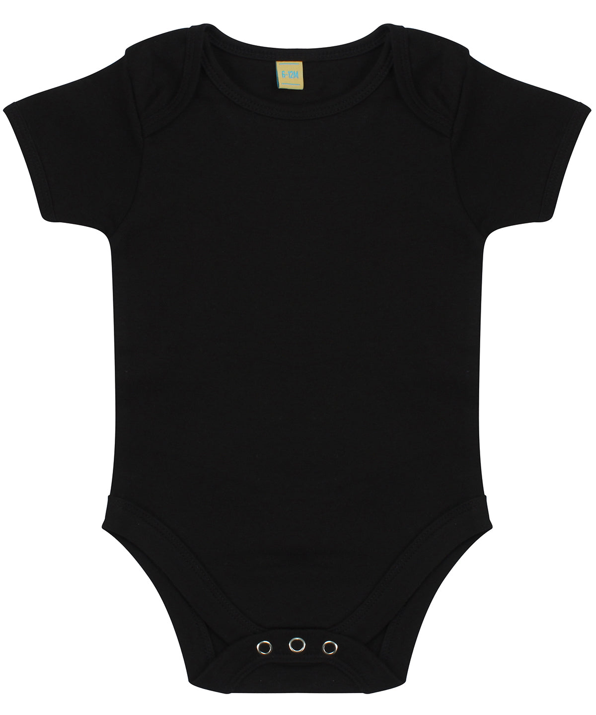 LW55T Short-sleeved bodysuit with envelope neck opening
