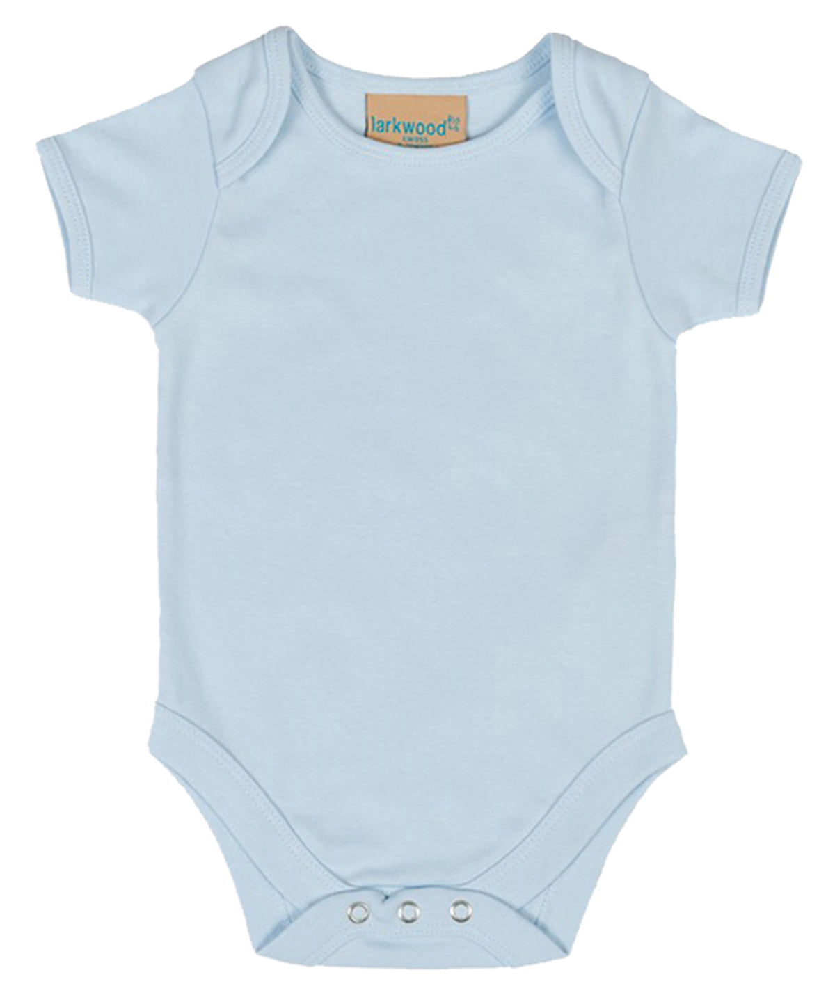 LW55T Short-sleeved bodysuit with envelope neck opening
