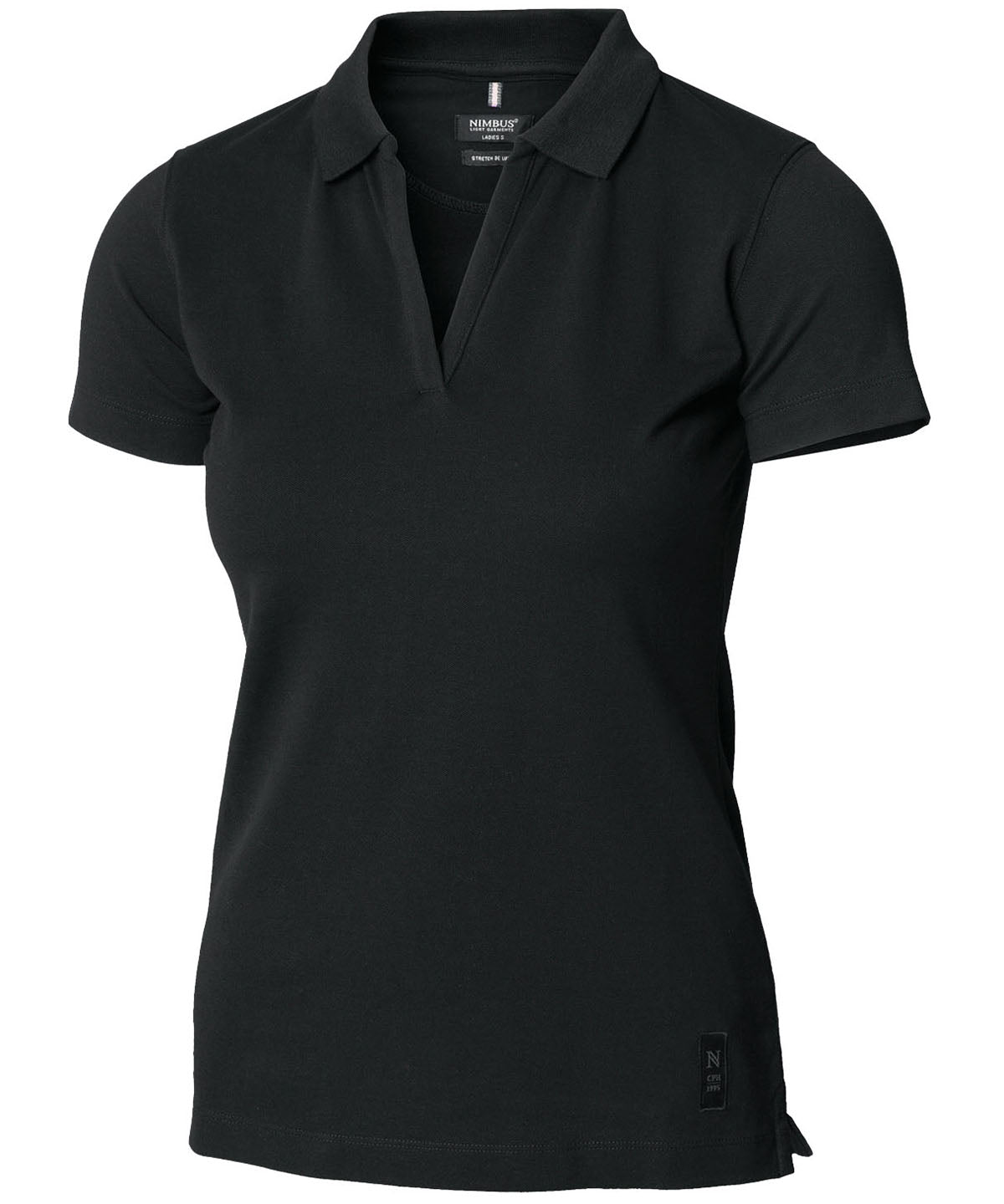 NB52F Women’s Harvard v-neck – stretch deluxe polo