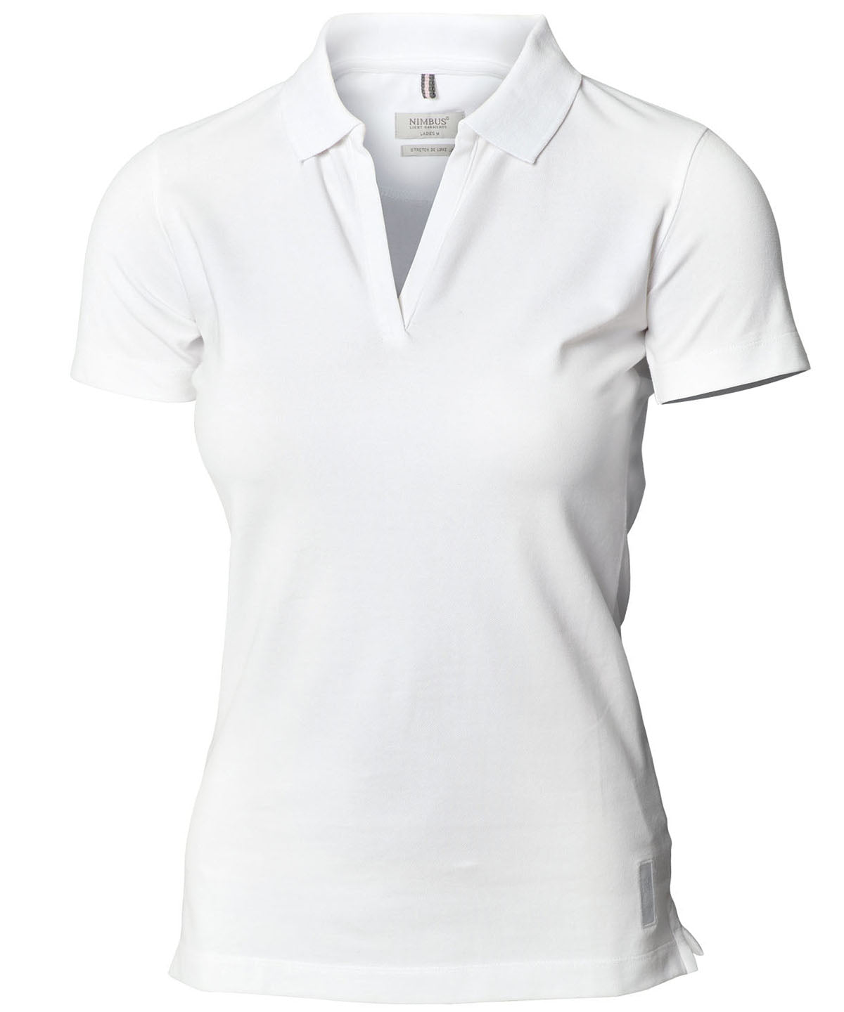 NB52F Women’s Harvard v-neck – stretch deluxe polo