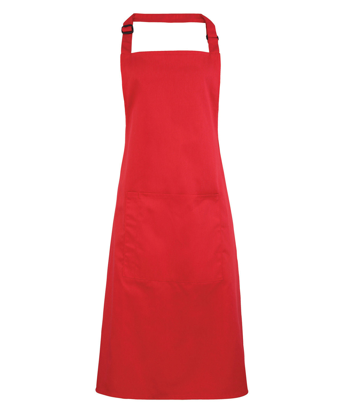 PR154 Colours bib apron with pocket