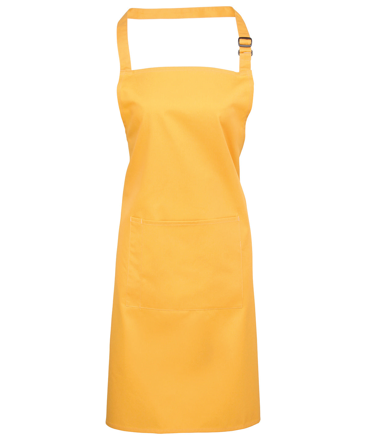 PR154 Colours bib apron with pocket