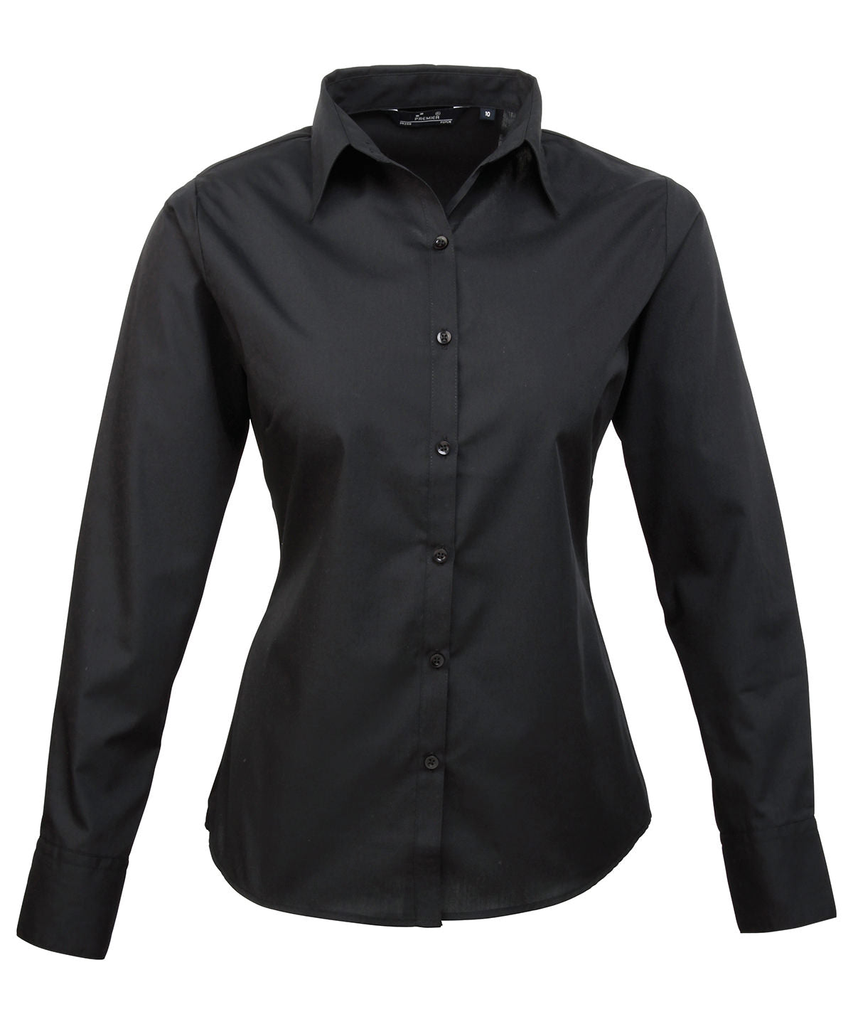 PR300 Women's poplin long sleeve blouse