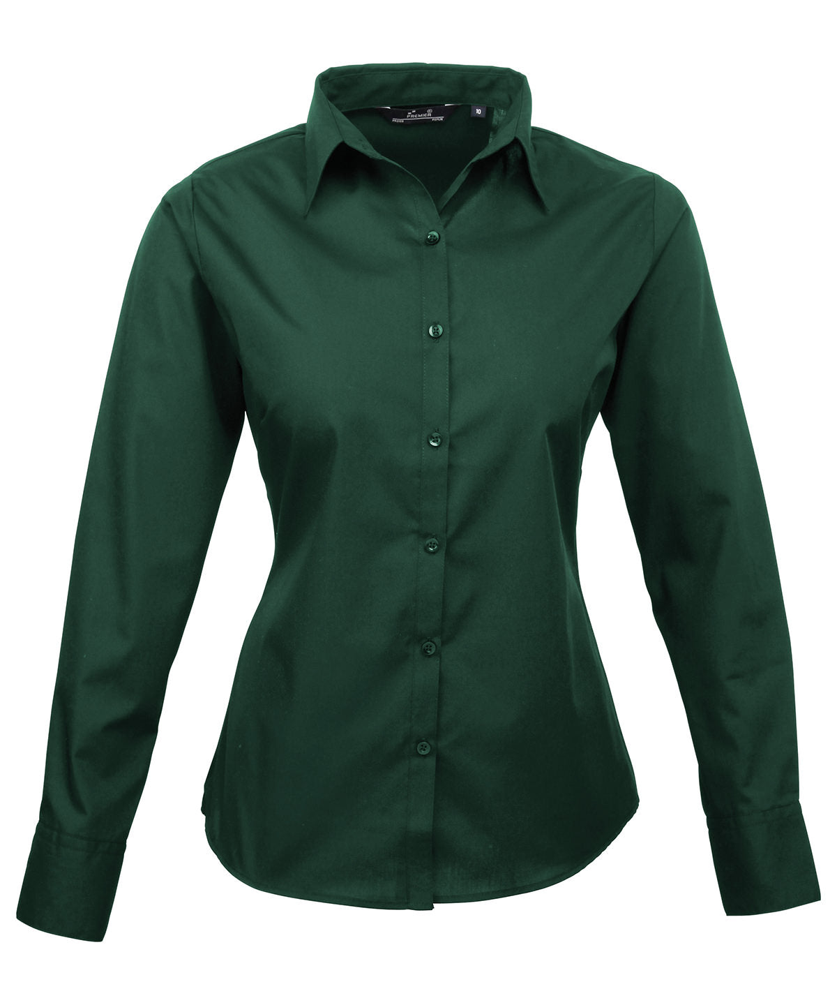 PR300 Women's poplin long sleeve blouse