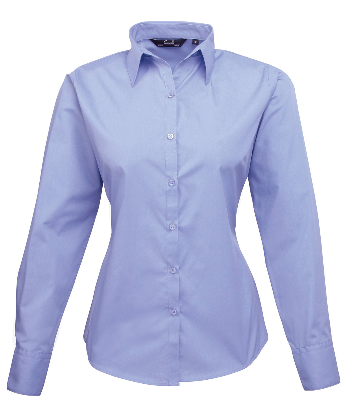 PR300 Women's poplin long sleeve blouse