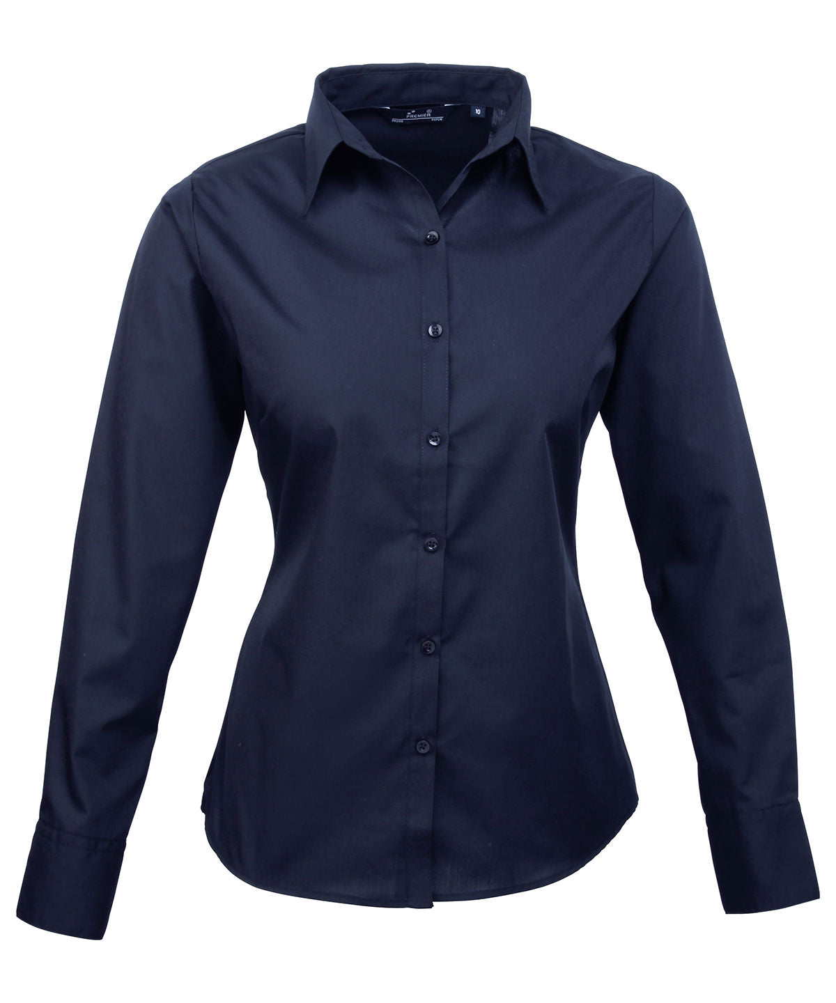PR300 Women's poplin long sleeve blouse