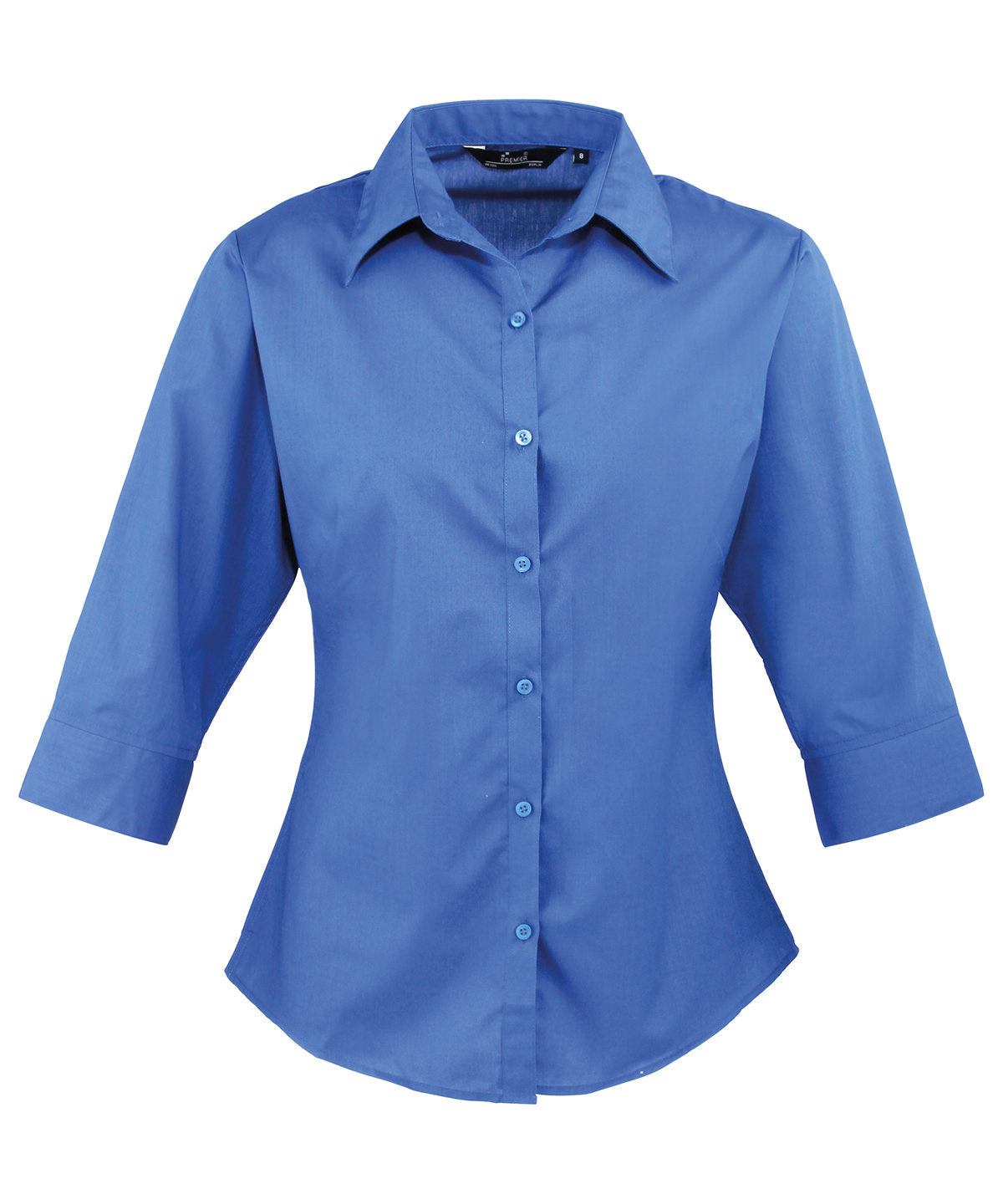PR305 Women's ¾ sleeve poplin blouse