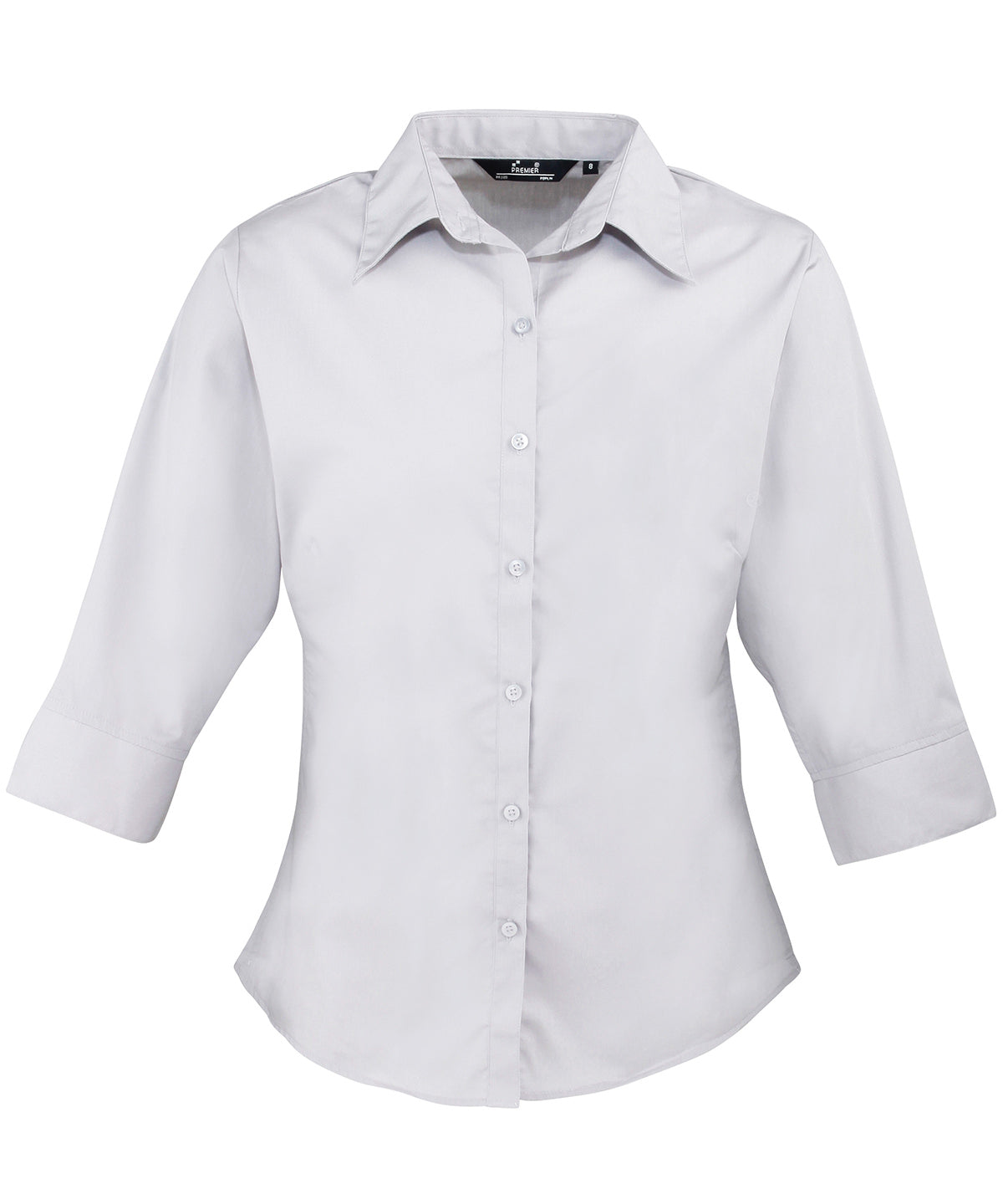 PR305 Women's ¾ sleeve poplin blouse